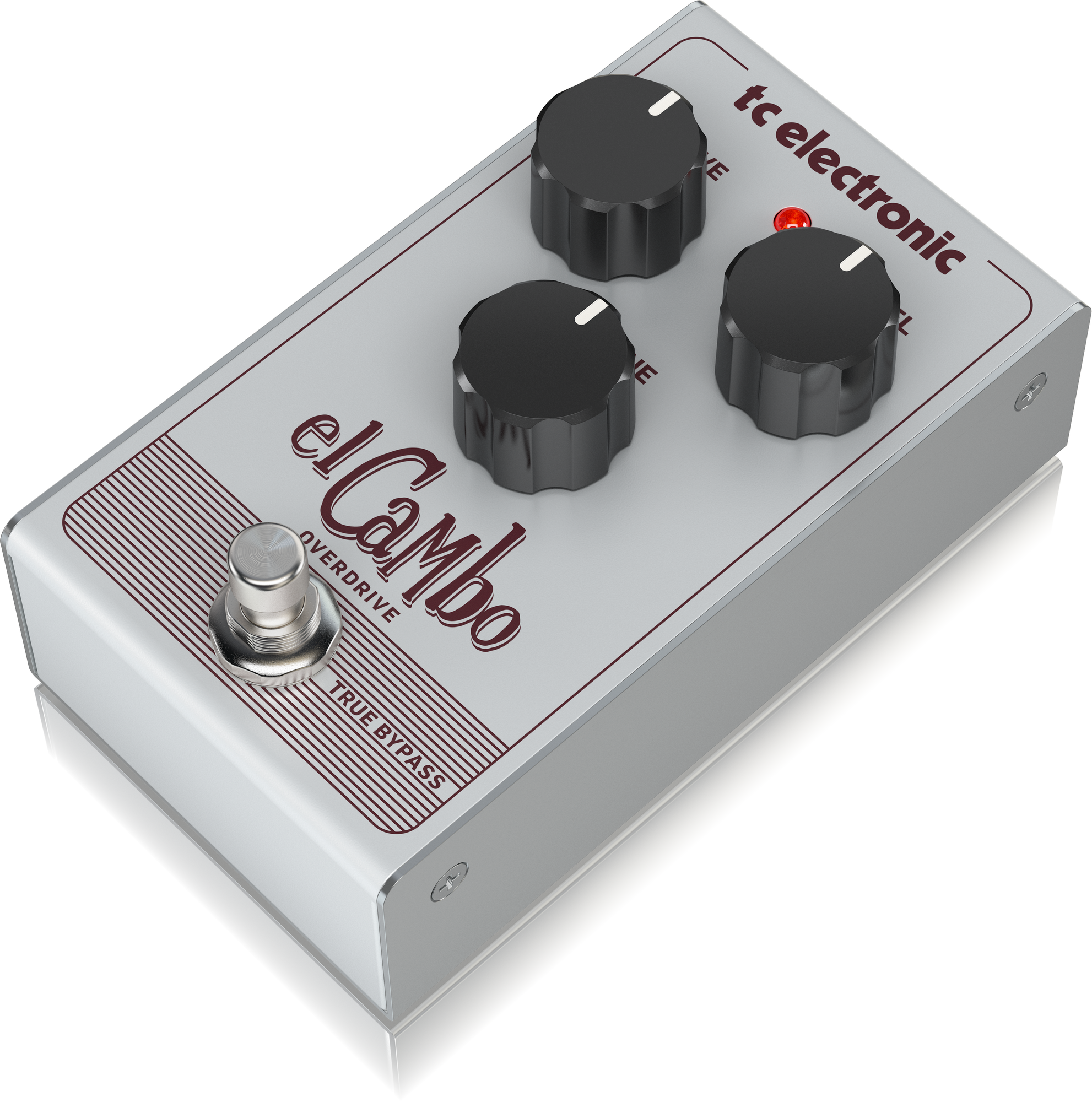 TC Electronic El Cambo Overdrive Classic Tube Overdrive Pedal with Intuitive 3-Knob Interface for Essential Blues Rock Tones, TC ELECTRONIC, EFFECTS, tc-electronic-effects-tc-el-cambo-overdrive, ZOSO MUSIC SDN BHD