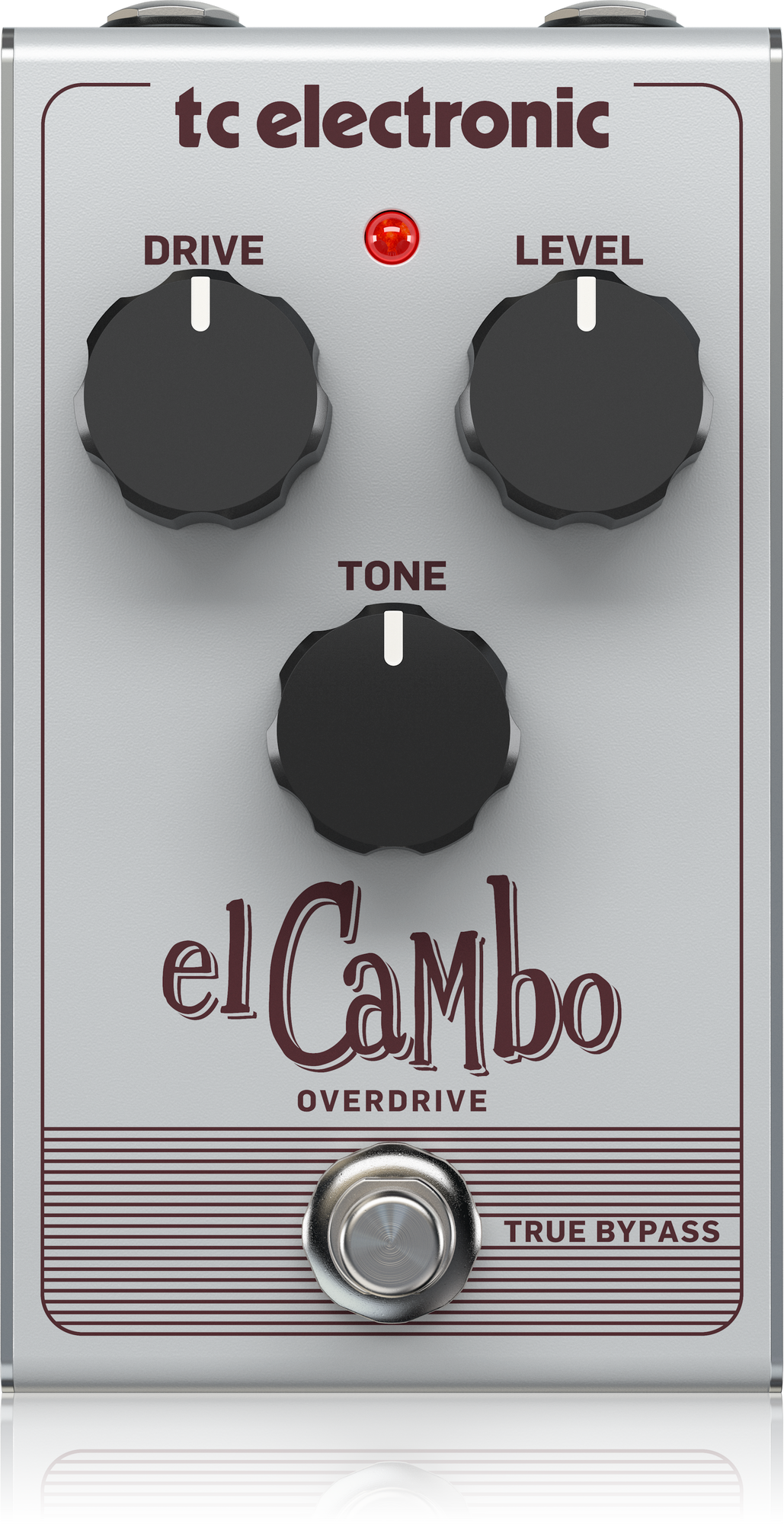 TC Electronic El Cambo Overdrive Classic Tube Overdrive Pedal with Intuitive 3-Knob Interface for Essential Blues Rock Tones, TC ELECTRONIC, EFFECTS, tc-electronic-effects-tc-el-cambo-overdrive, ZOSO MUSIC SDN BHD