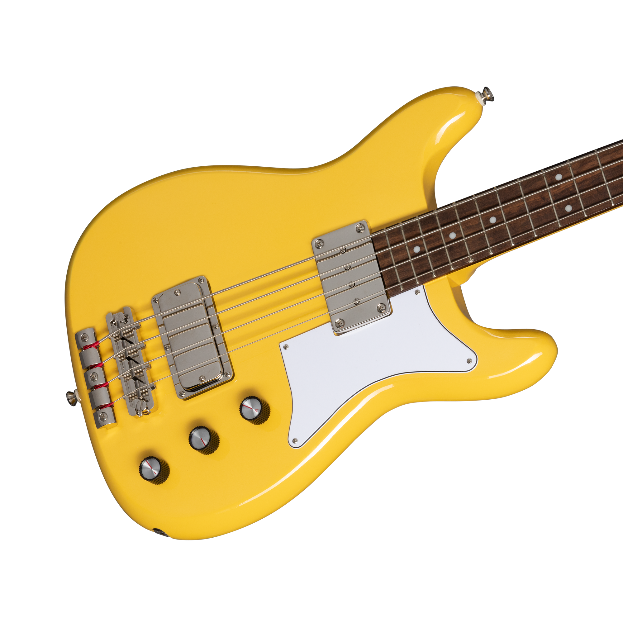 Epiphone EONB4SYNH1 Newport Electric Bass Guitar - Sunset Yellow