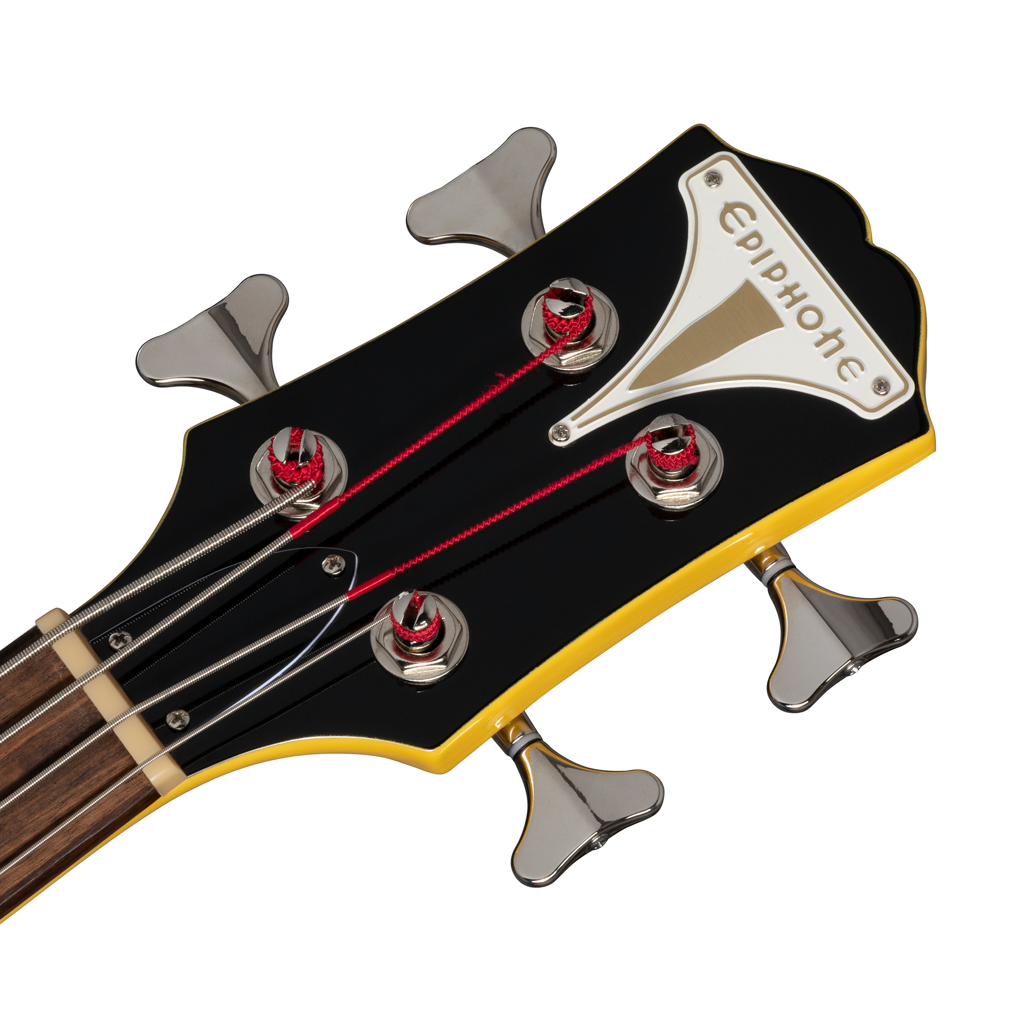 Epiphone EONB4SYNH1 Newport Electric Bass Guitar - Sunset Yellow