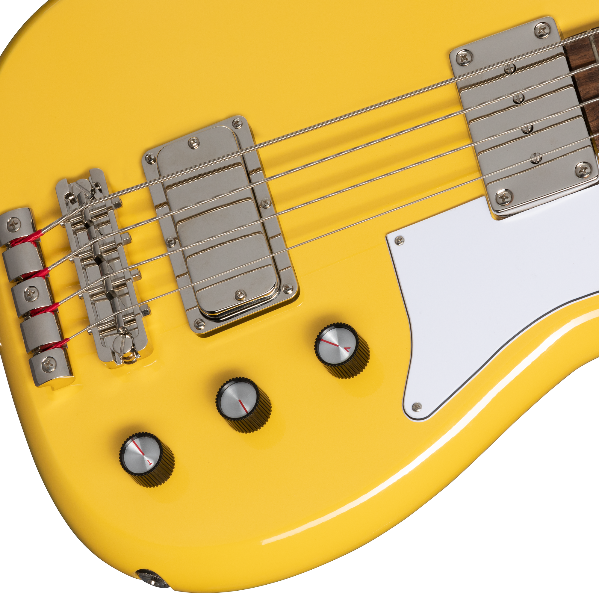Epiphone EONB4SYNH1 Newport Electric Bass Guitar - Sunset Yellow