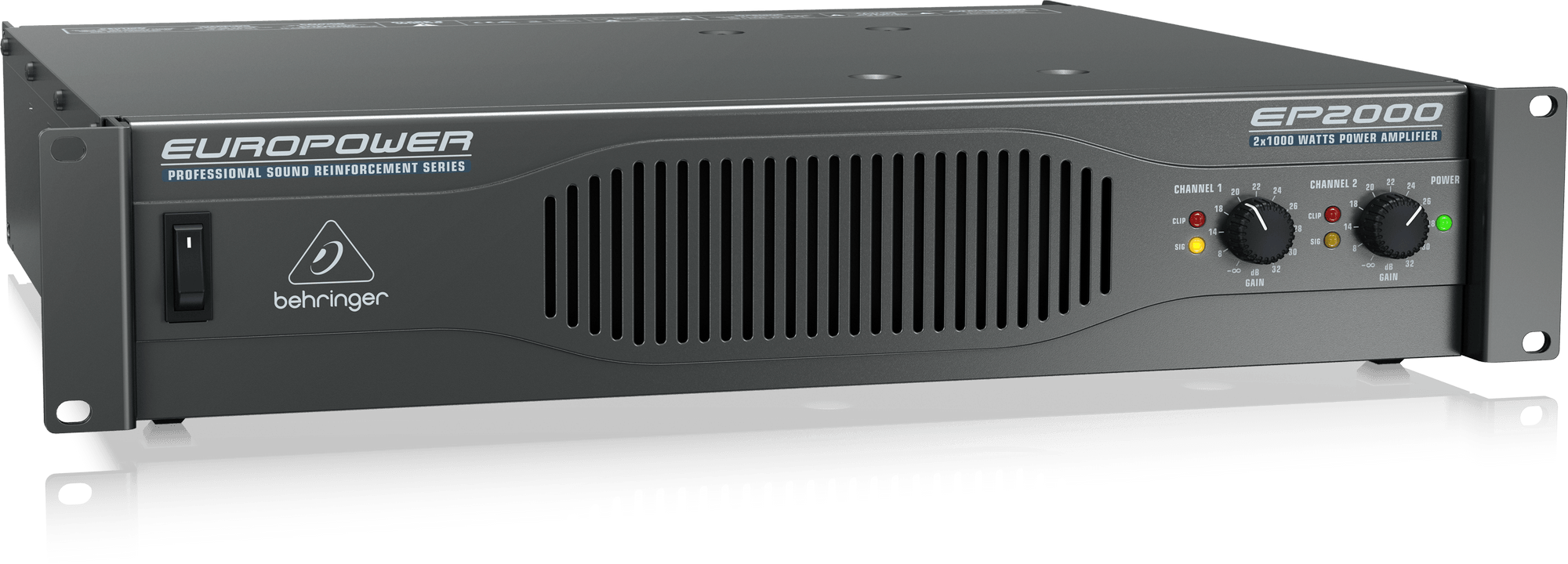 Behringer Europower EP2000 2-channel Power Amplifier (EP-2000)  | BEHRINGER , Zoso Music