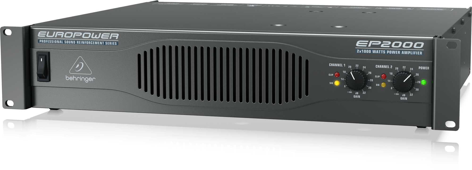 Behringer Europower EP2000 2-channel Power Amplifier (EP-2000)  | BEHRINGER , Zoso Music