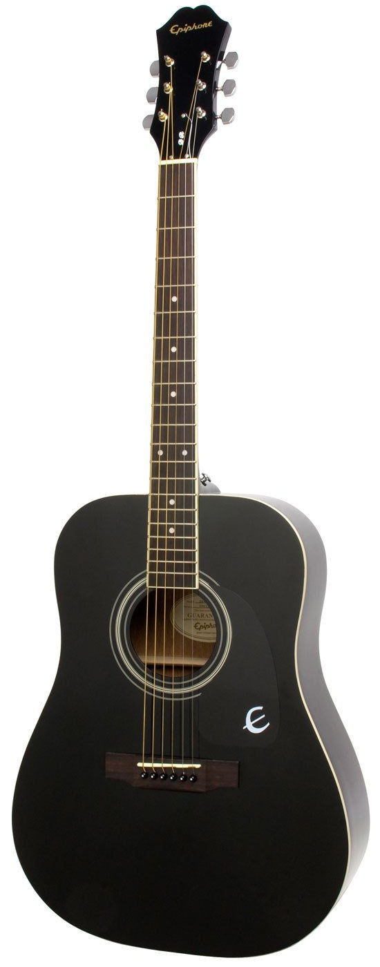 EPIPHONE DR-100 ACOUSTIC GUITAR, EBONY | EPIPHONE , Zoso Music