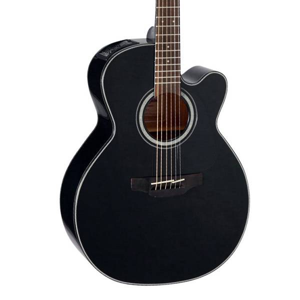 TAKAMINE GN30CE BLK NEX CUTAWAY SOLID SPRUCE TOP ACOUSTIC-ELECTRIC, TP-4TD PREAMP