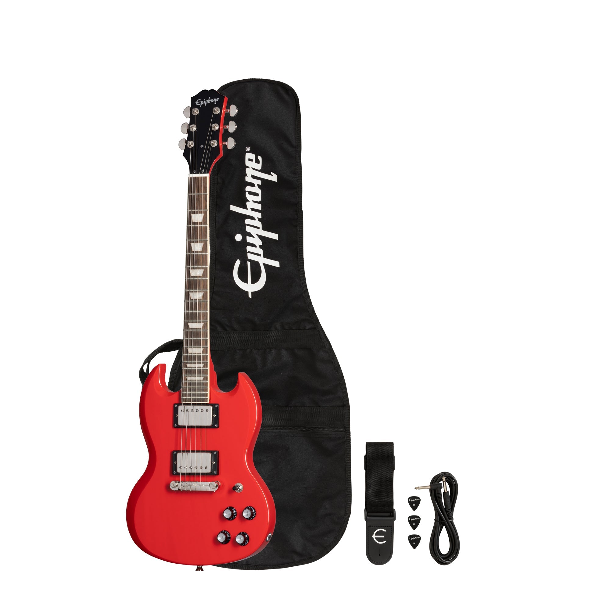 Epiphone ES1PPSGRANH1 Power Players SG Electric Guitar - Lava Red