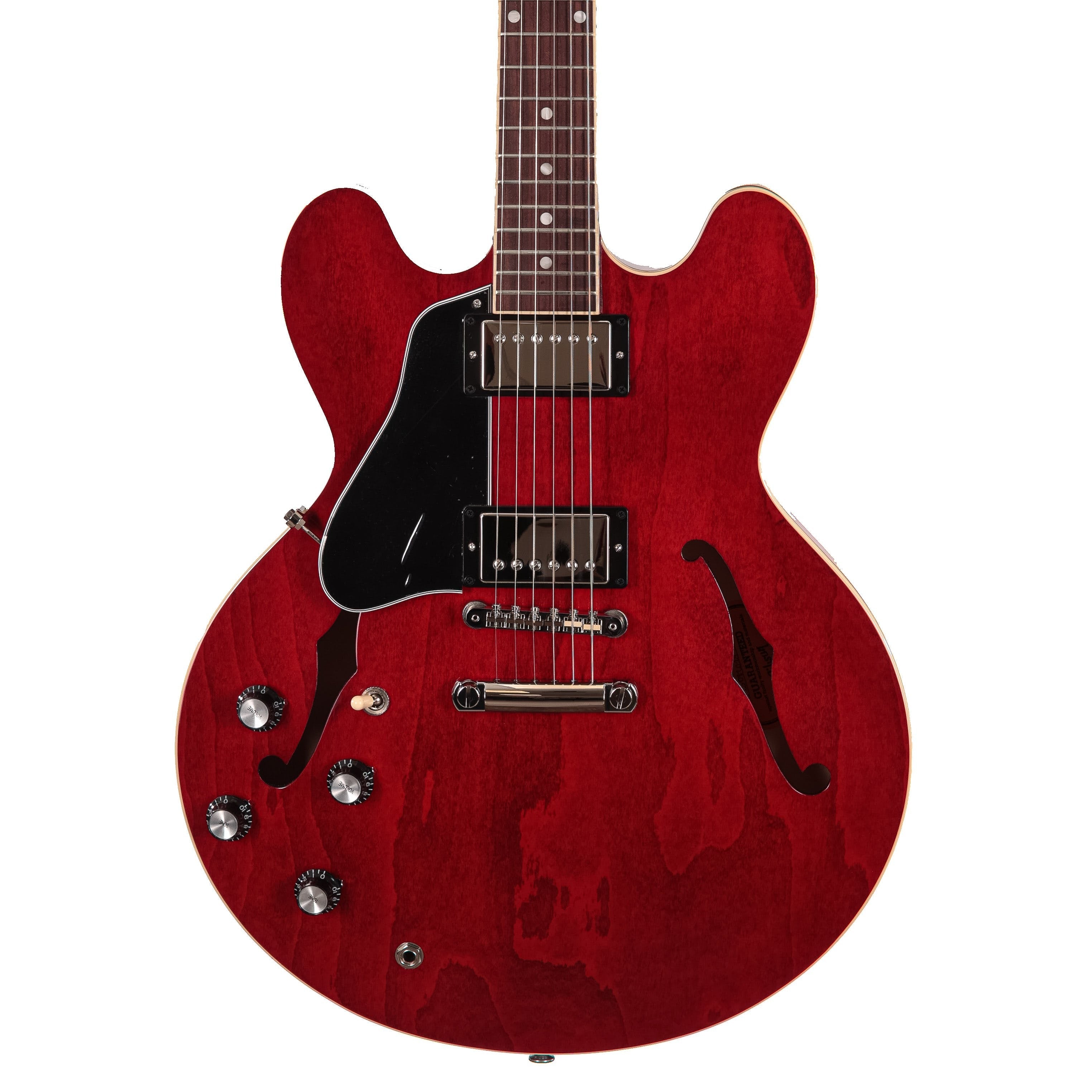 Gibson ES-335 (Left-handed) Electric Guitar, 60s Cherry |  GIBSON |  ELECTRIC GUITAR |  Zoso Music