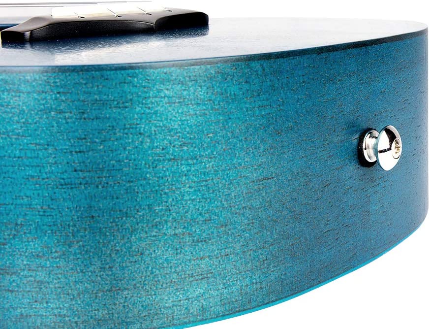 Enya EUC-25D 23" African Mahogany Concert Ukulele Blue With Bag And Accessories | ENYA , Zoso Music