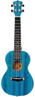 Enya EUC-25D 23" African Mahogany Concert Ukulele Blue With Bag And Accessories | ENYA , Zoso Music