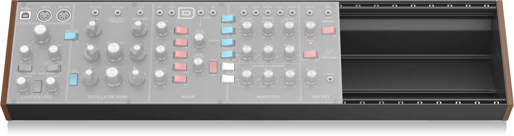 Behringer EURORACK 104 Unpowered Eurorack Case | BEHRINGER , Zoso Music