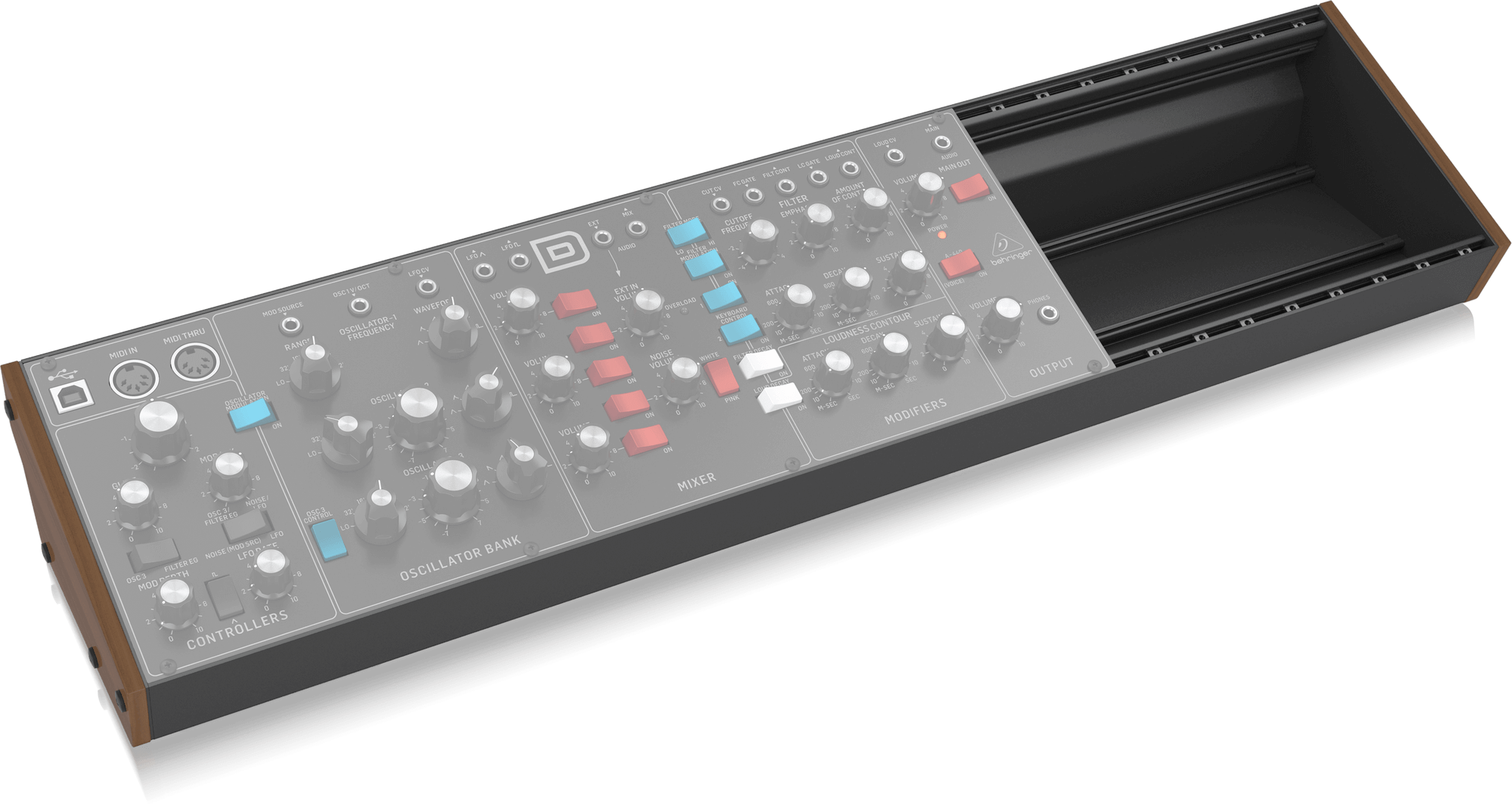 Behringer EURORACK 104 Unpowered Eurorack Case | BEHRINGER , Zoso Music