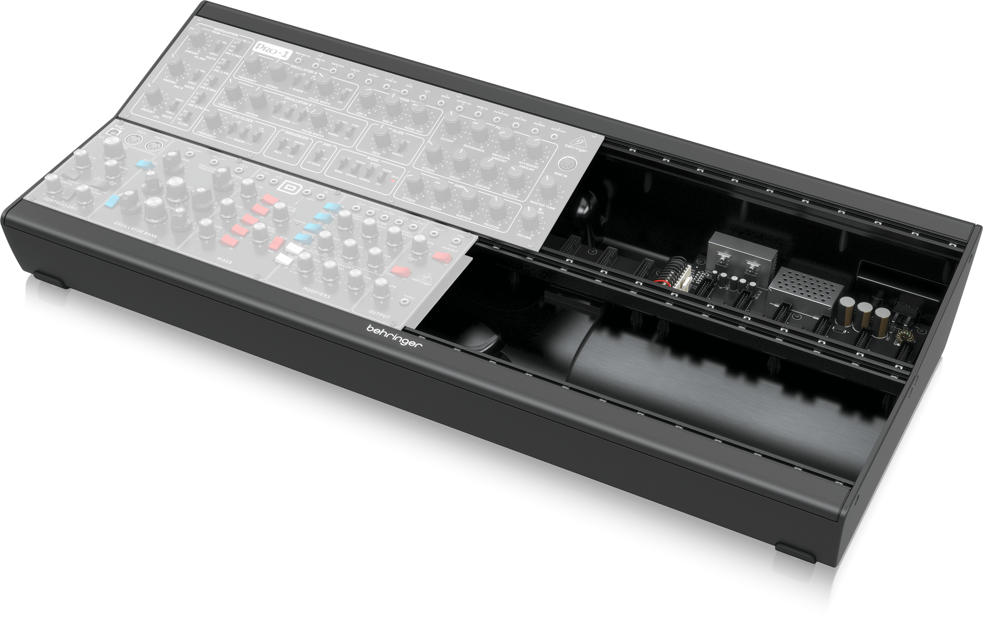 Behringer Eurorack Go Mobile 2x140 HP Eurorack Case | BEHRINGER , Zoso Music