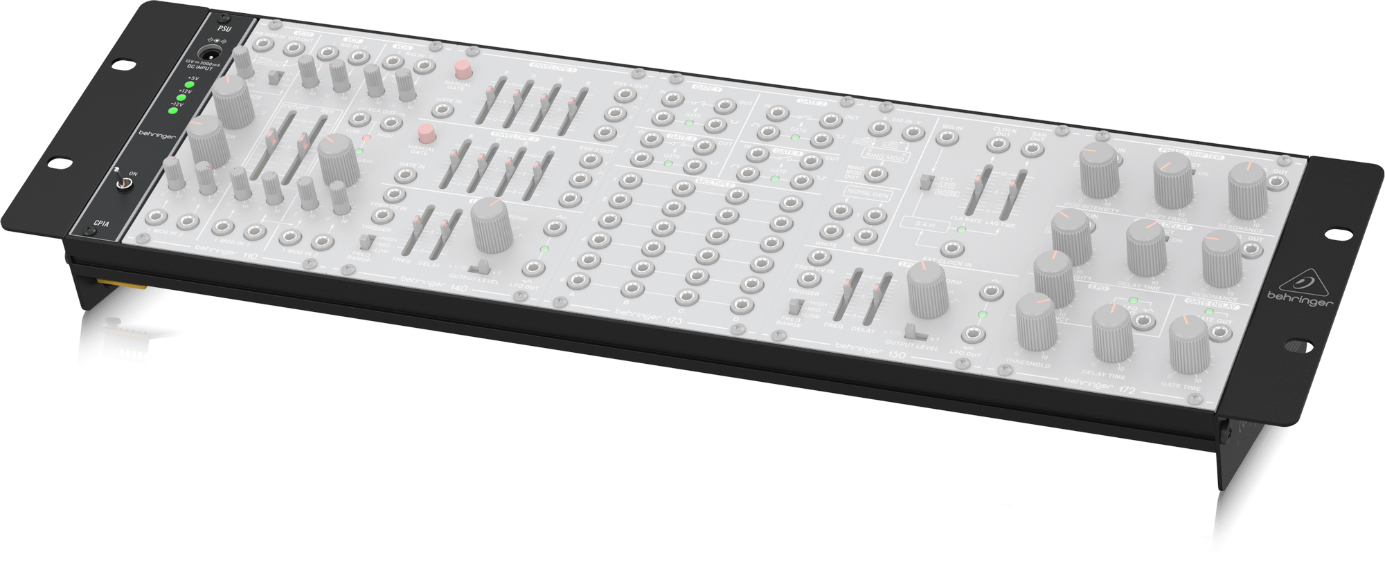 Behringer Eurorack Rack 84HP / 19" Desktop/Rack-Mount Kit with Power Supply |  BEHRINGER |  SYNTHESIZER |  Zoso Music