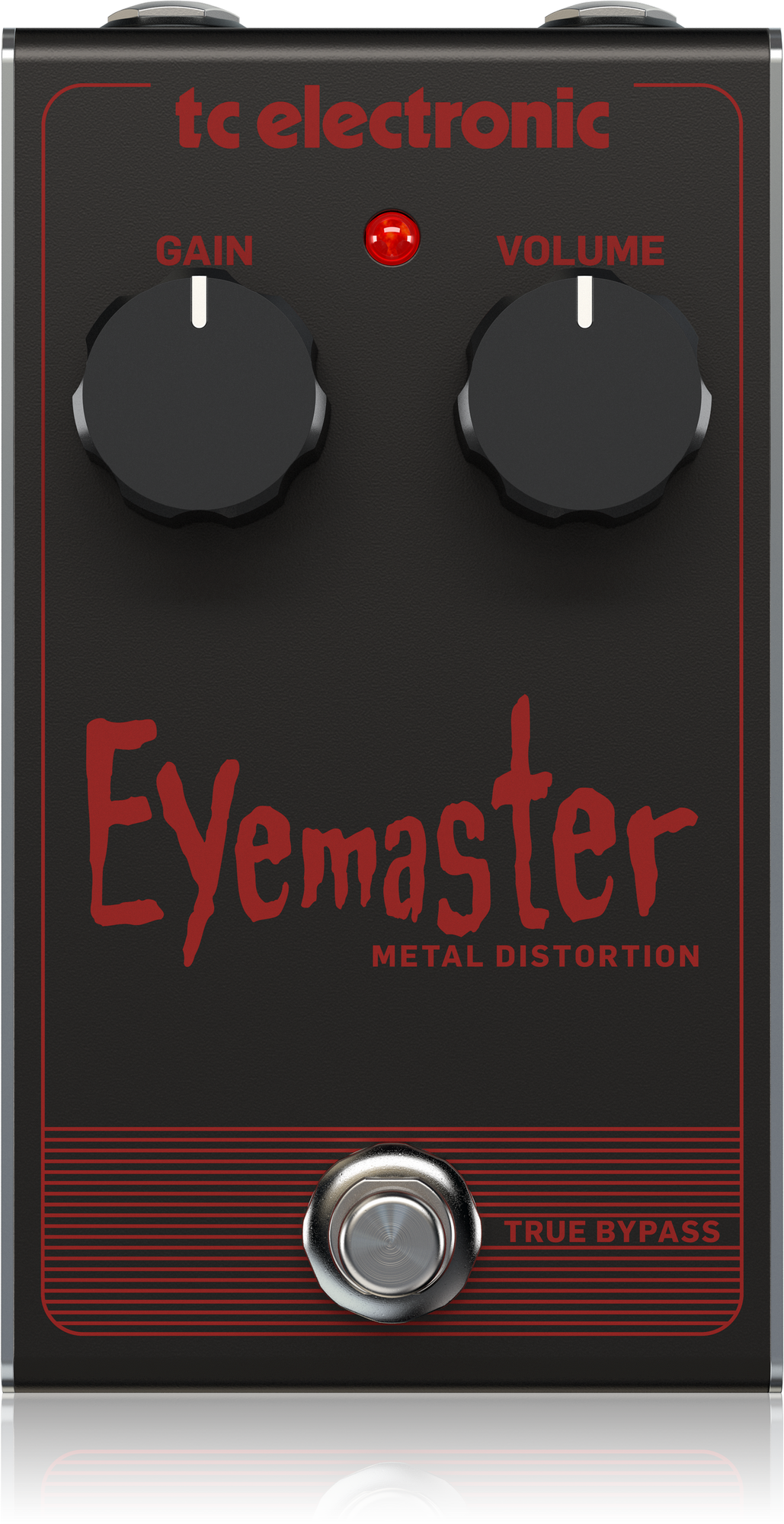 TC Electronic Eyemaster Metal Distortion Pedal Skull-Pounding Metal Distortion Pedal with 2-Knob Interface for Insane Gain, TC ELECTRONIC, EFFECTS, tc-electronic-effects-tc-eyemaster-metal-distortion, ZOSO MUSIC SDN BHD