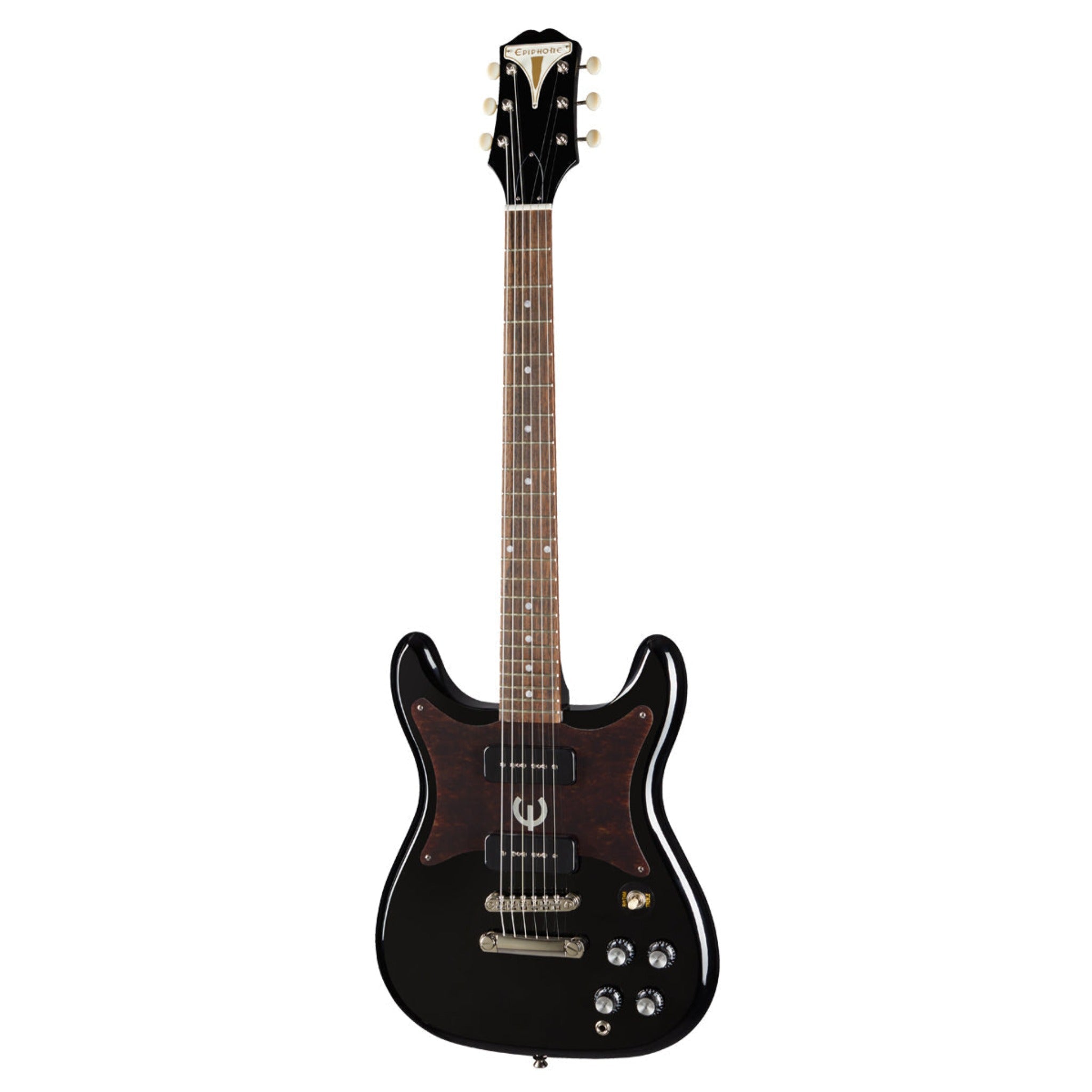 Epiphone EOWLEBNH1 Wilshire P-90s Electric Guitar - Ebony (+ FREE Gator GBE-ELECT Gig Bag  )