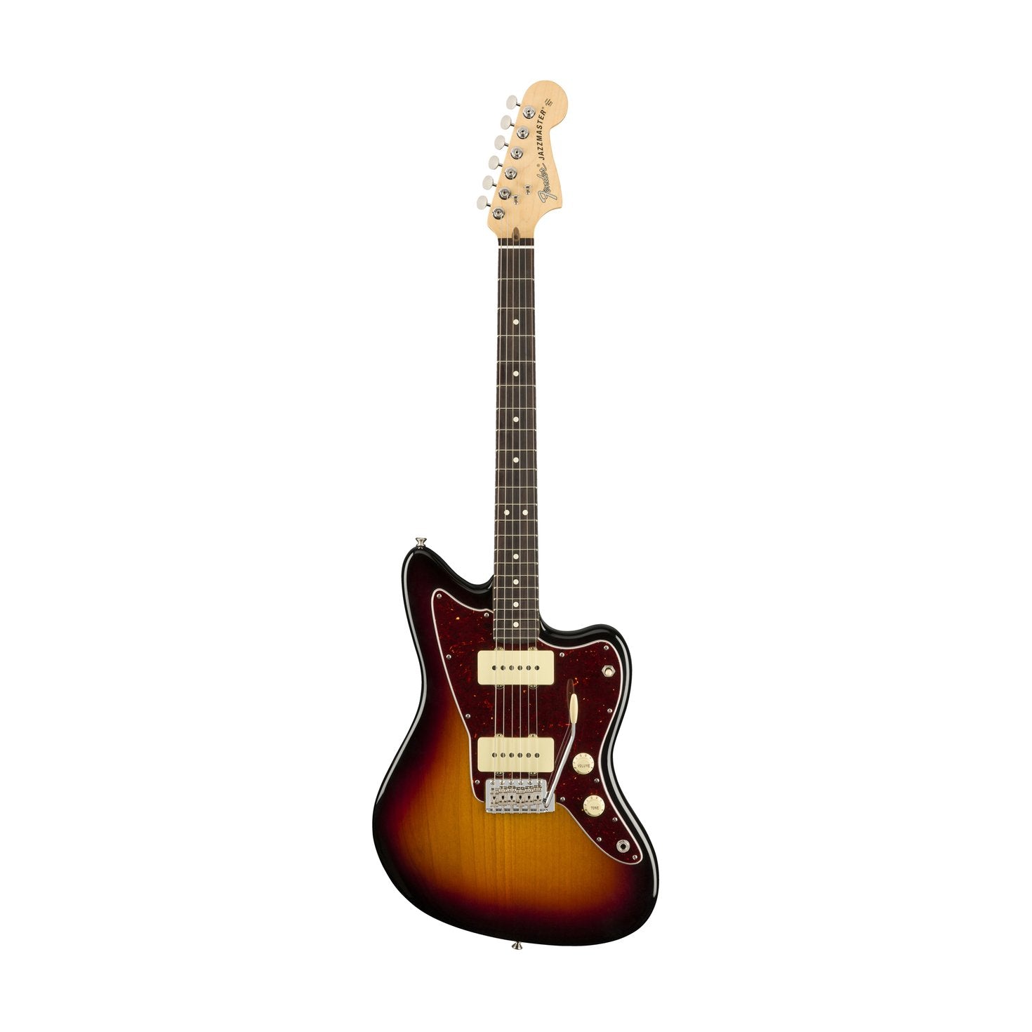 Fender American Performer Jazzmaster Electric Guitar, Rosewood FB, 3-Tone Sunburst, FENDER, ELECTRIC GUITAR, fender-electric-guitar-f03-011-5210-300, ZOSO MUSIC SDN BHD