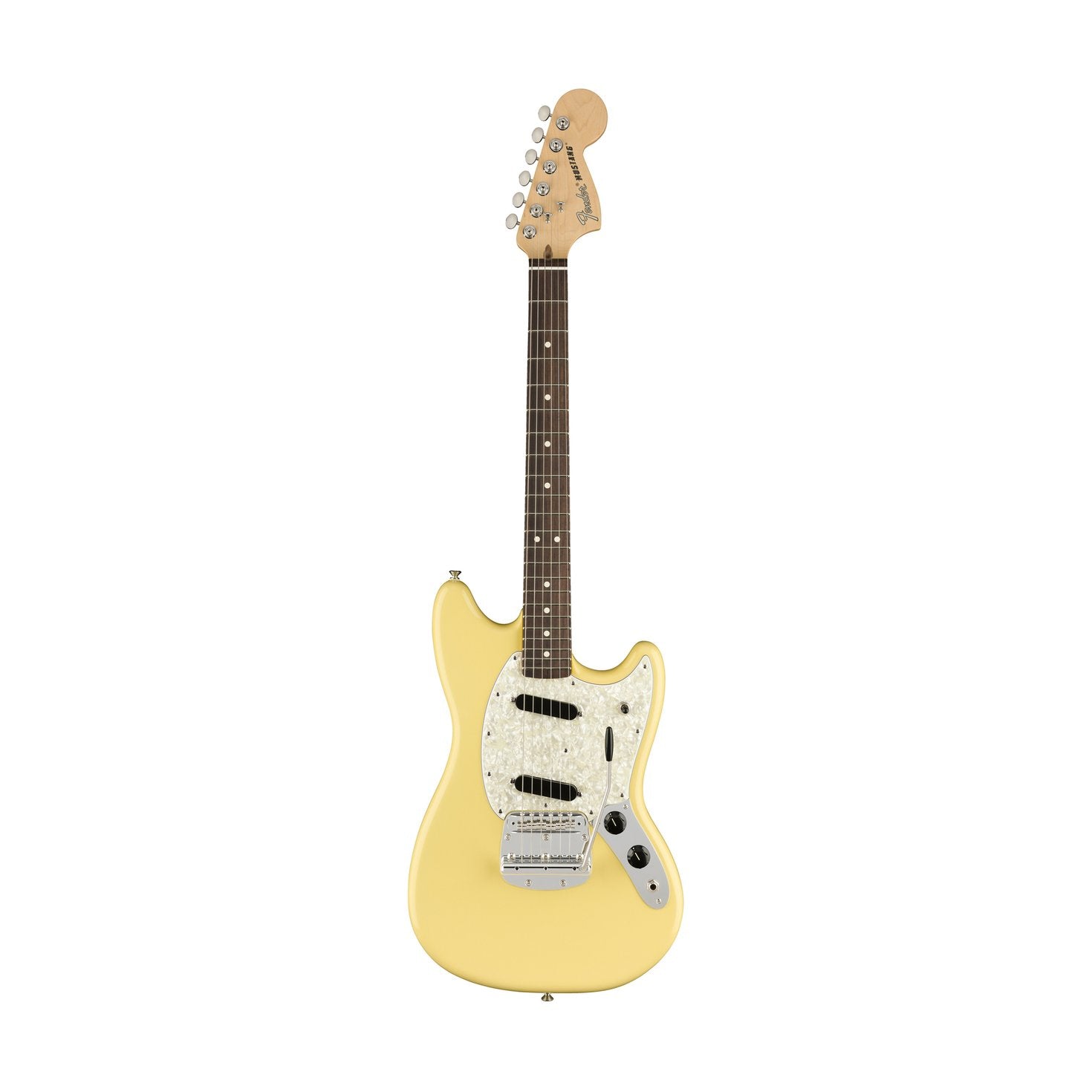 Fender American Performer Mustang Electric Guitar, RW FB, Vintage White, FENDER, ELECTRIC GUITAR, fender-electric-guitar-f03-011-5510-341, ZOSO MUSIC SDN BHD