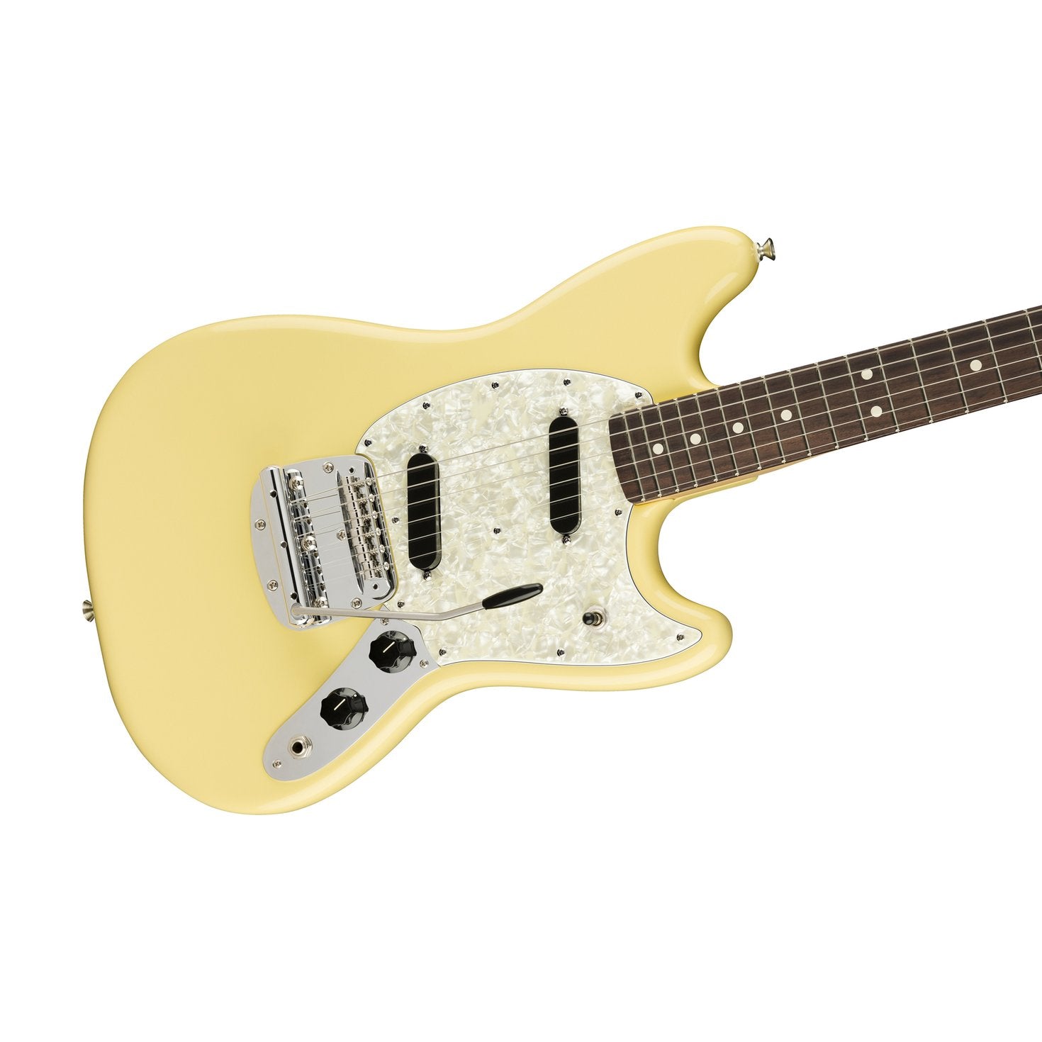 Fender American Performer Mustang Electric Guitar, RW FB, Vintage White, FENDER, ELECTRIC GUITAR, fender-electric-guitar-f03-011-5510-341, ZOSO MUSIC SDN BHD