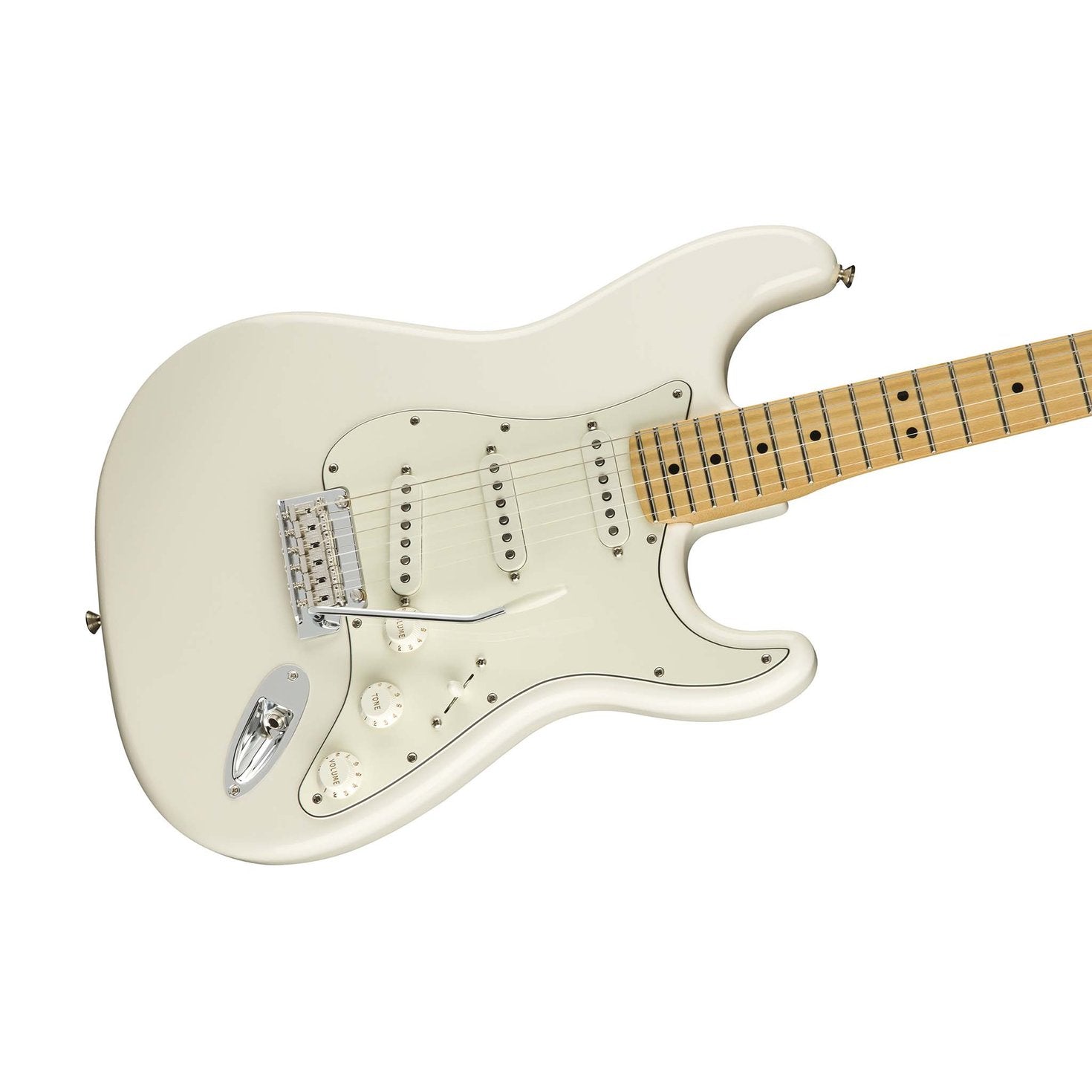 Fender Player Stratocaster Electric Guitar, Maple FB, Polar White, FENDER, ELECTRIC GUITAR, fender-eletric-guitar-f03-014-4502-515, ZOSO MUSIC SDN BHD