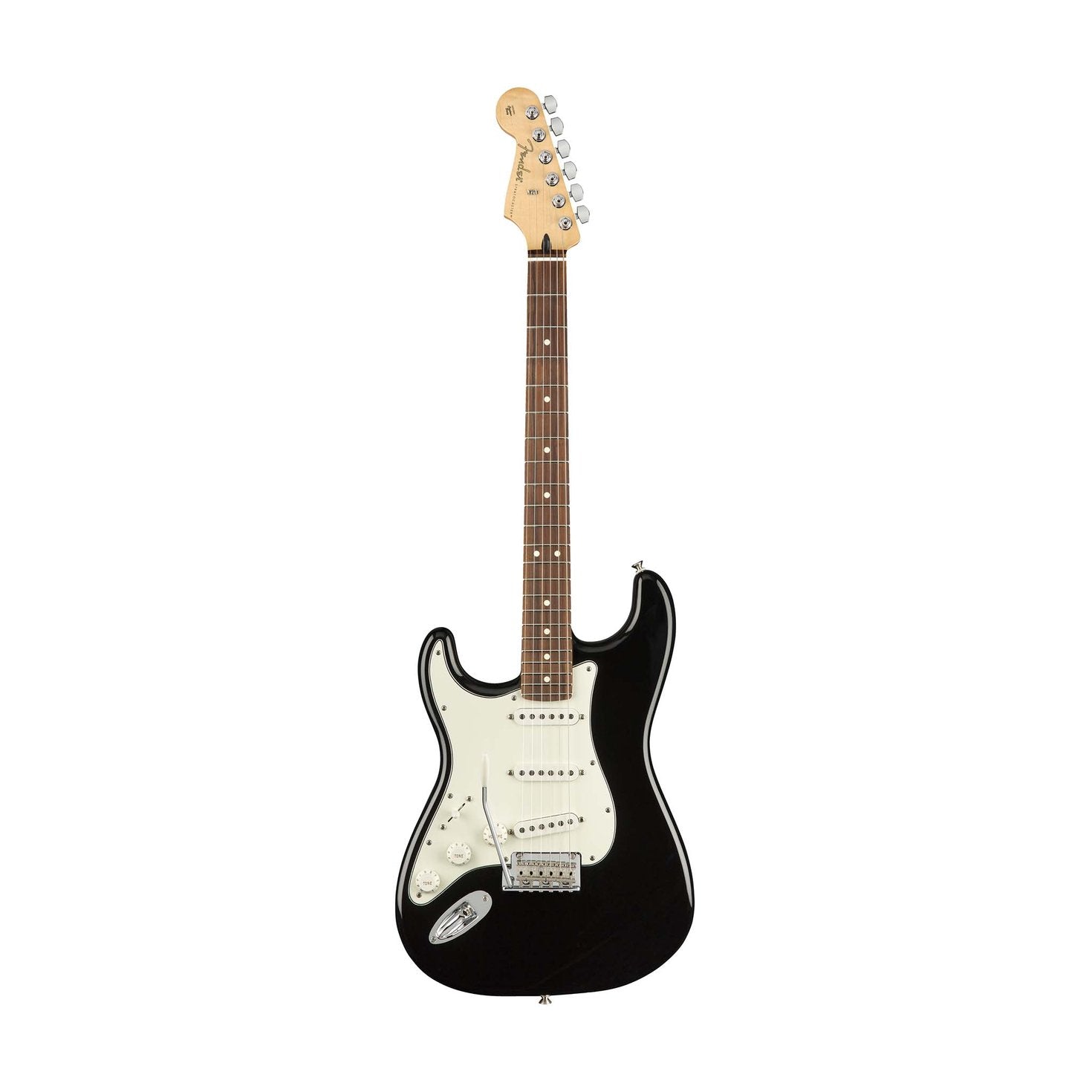 Fender Player Stratocaster Left-Handed Electric Guitar, Pau Ferro FB, Black, FENDER, ELECTRIC GUITAR, fender-eletric-guitar-f03-014-4513-506, ZOSO MUSIC SDN BHD