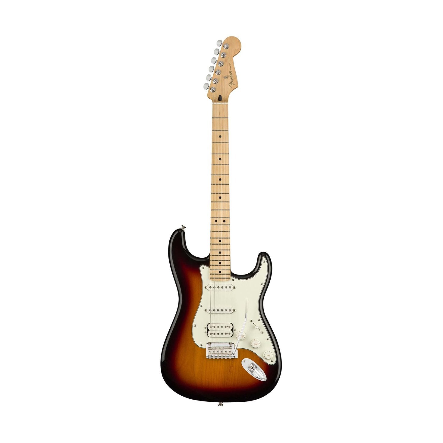 Fender Player Stratocaster Electric Guitar HSS Maple FB, 3-Tone Sunburst, FENDER, ELECTRIC GUITAR, fender-eletric-guitar-f03-014-4522-500, ZOSO MUSIC SDN BHD