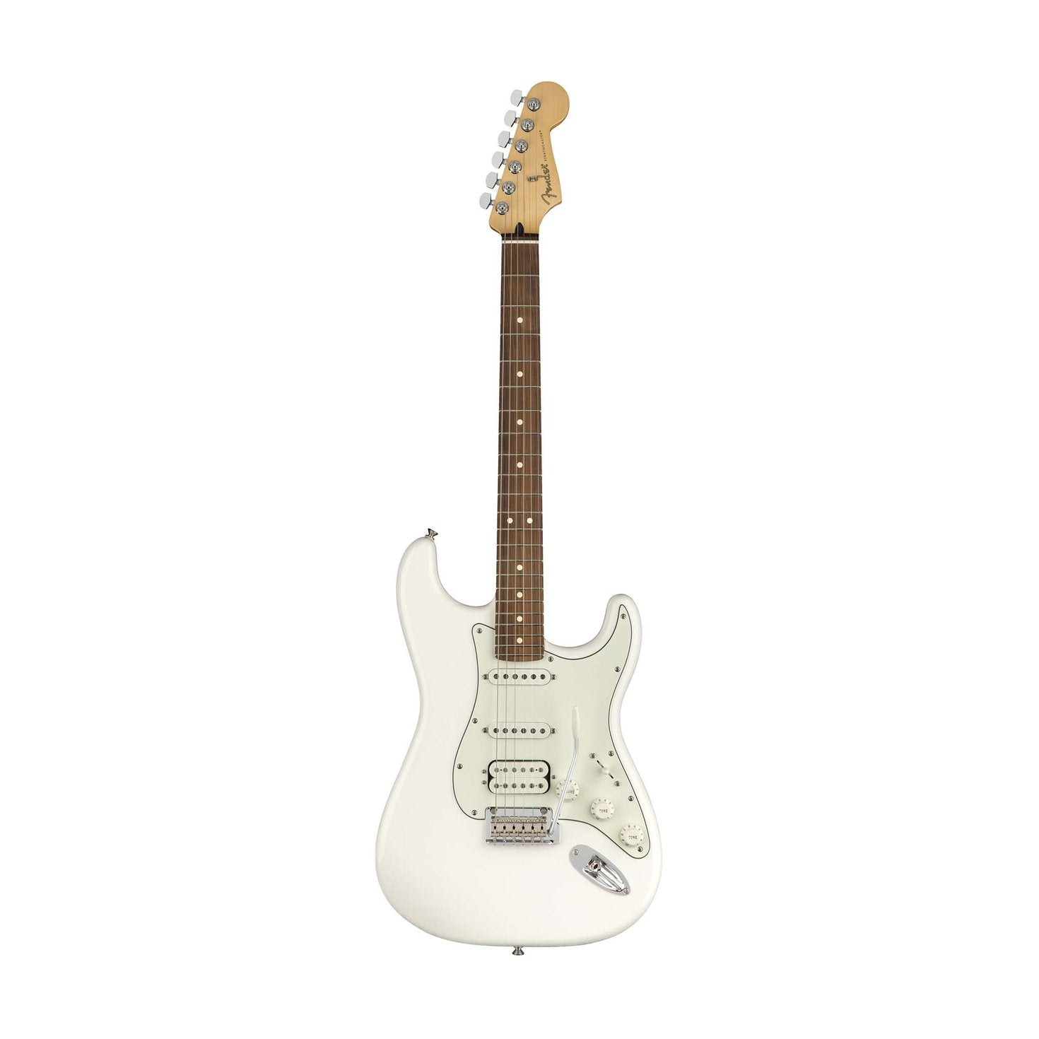 Fender Player HSS Stratocaster Electric Guitar, Pau Ferro FB, Polar White, FENDER, ELECTRIC GUITAR, fender-eletric-guitar-f03-014-4523-515, ZOSO MUSIC SDN BHD