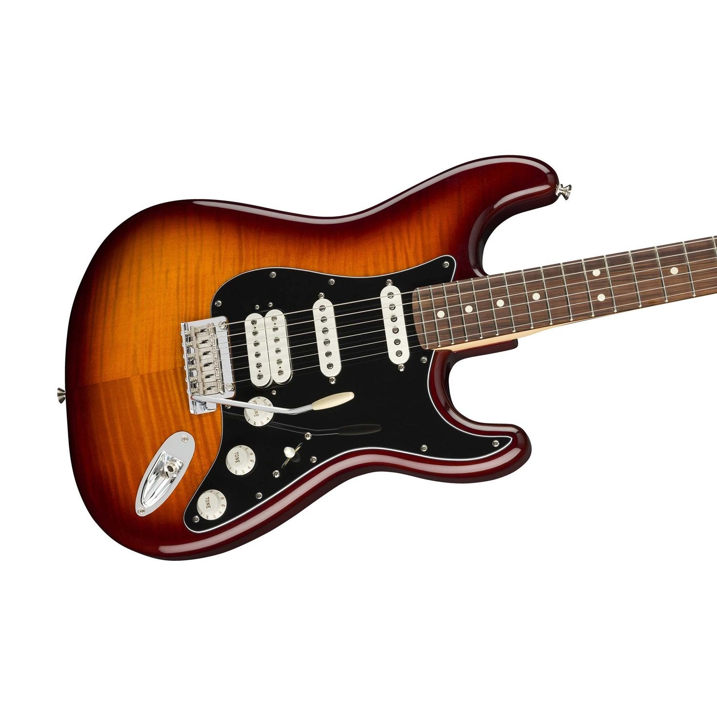 Fender Player HSS Plus Top Stratocaster Electric Guitar, Pau Ferro FB, Tobacco Sunburst, FENDER, ELECTRIC GUITAR, fender-eletric-guitar-f03-014-4563-552, ZOSO MUSIC SDN BHD