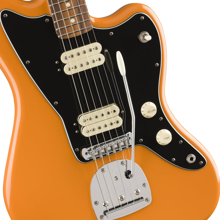 Fender Player Jazzmaster Electric Guitar, Pau Ferro FB, Carpri Orange