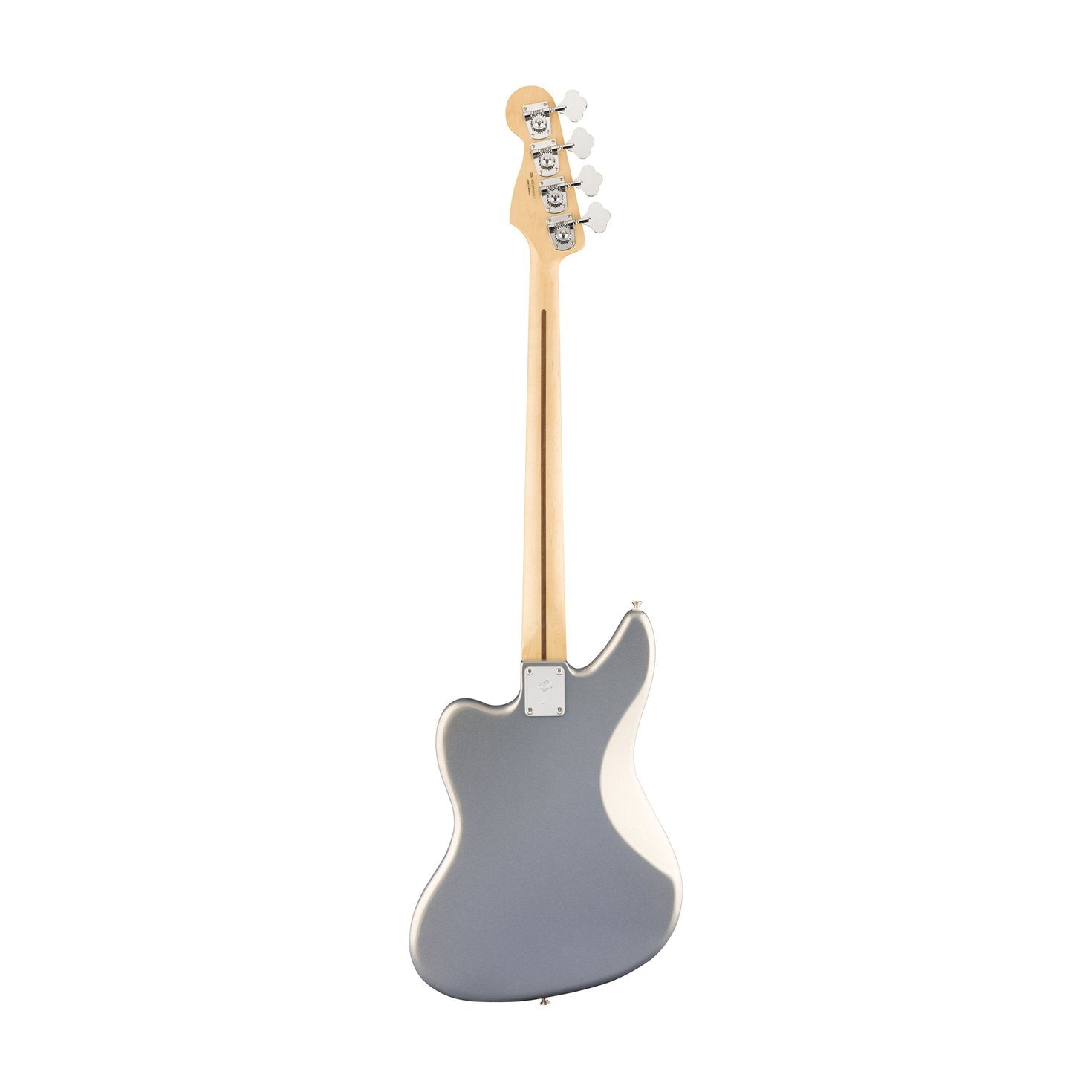 Fender Player Jaguar Bass Guitar, Maple FB, Silver, FENDER, BASS GUITAR, fender-bass-guitar-f03-014-9302-581, ZOSO MUSIC SDN BHD
