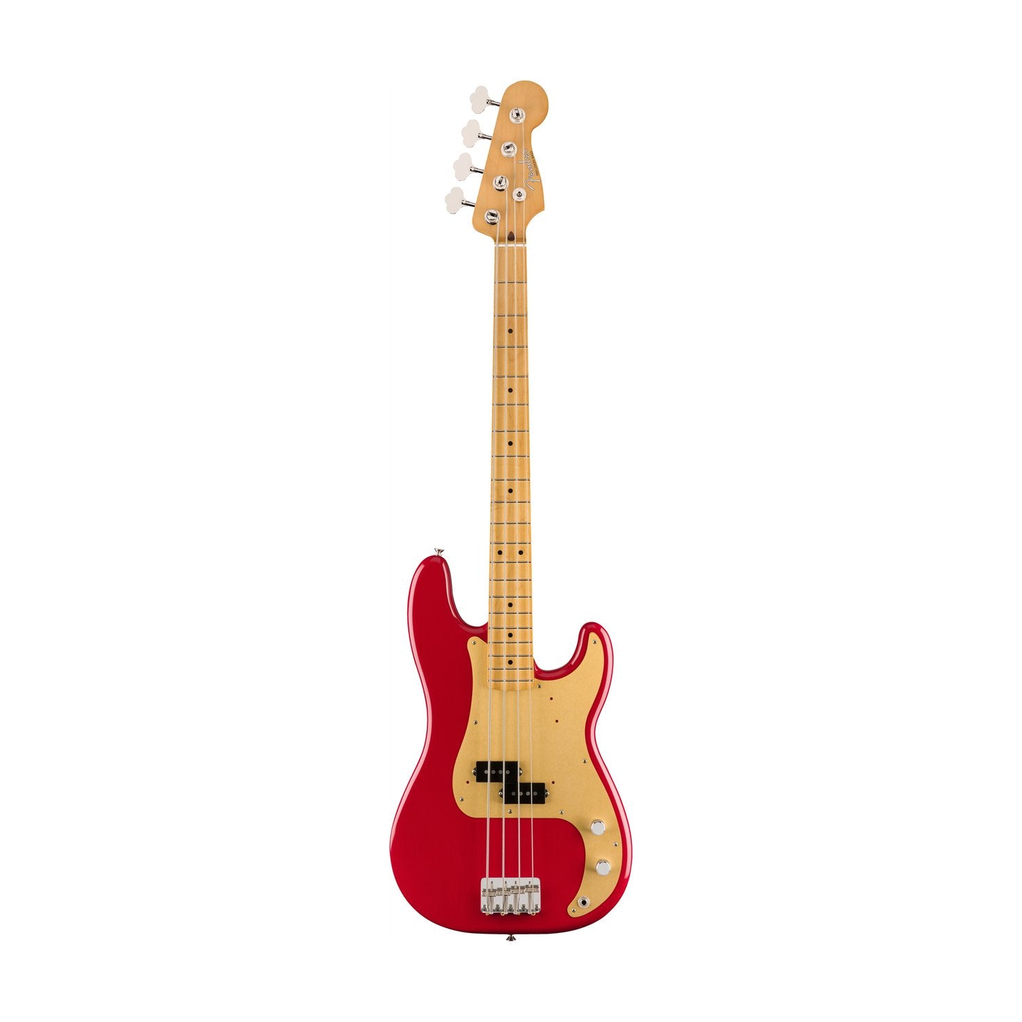 Fender Vintera 50s Precision Bass Guitar, Maple FB, Dakota Red, FENDER, BASS GUITAR, fender-bass-guitar-f03-014-9612-354, ZOSO MUSIC SDN BHD