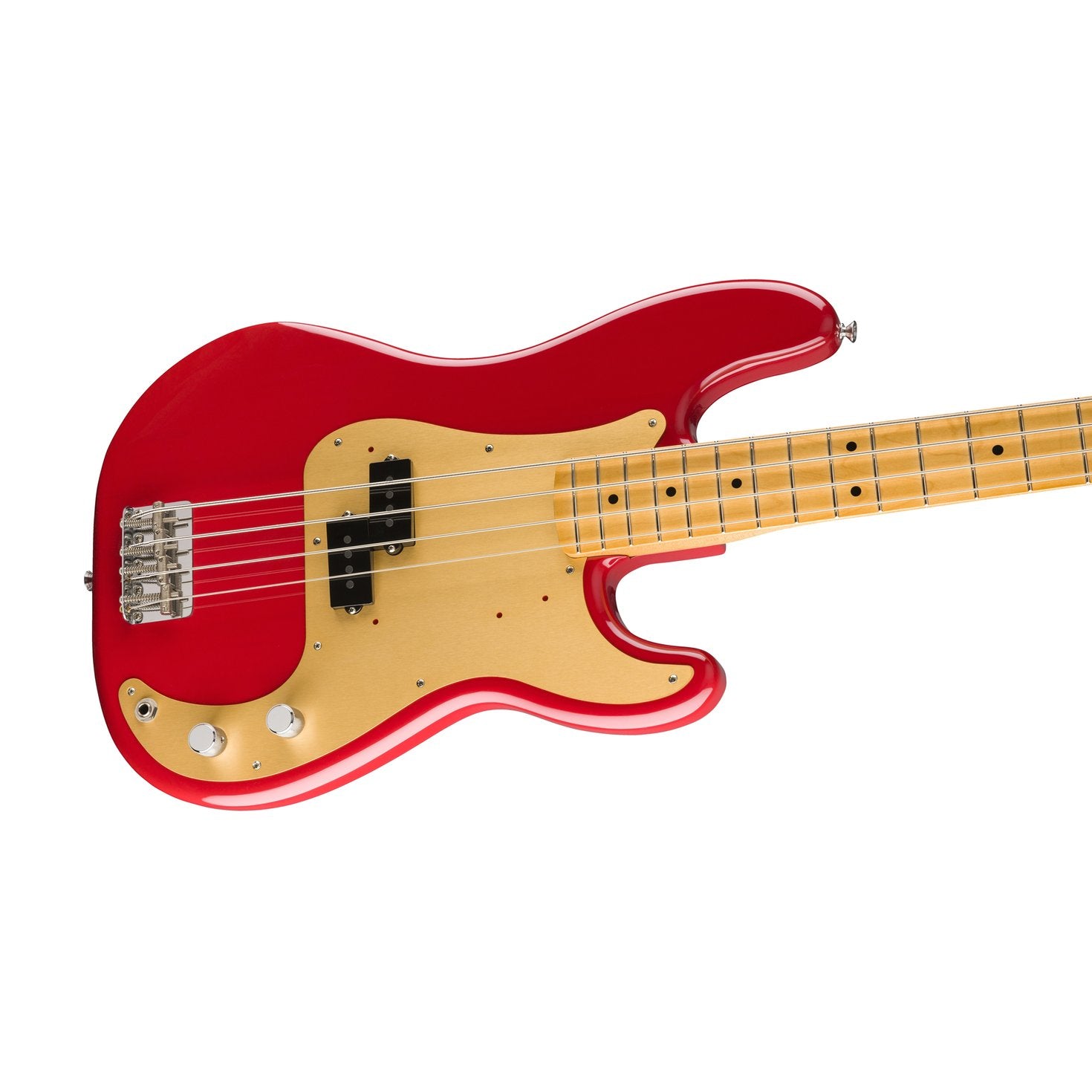 Fender Vintera 50s Precision Bass Guitar, Maple FB, Dakota Red, FENDER, BASS GUITAR, fender-bass-guitar-f03-014-9612-354, ZOSO MUSIC SDN BHD