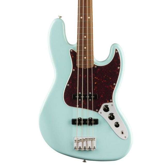 Fender Vintera 60s Jazz Bass Guitar, Pau Ferro FB, Daphne Blue, FENDER, BASS GUITAR, fender-bass-guitar-f03-014-9633-304, ZOSO MUSIC SDN BHD