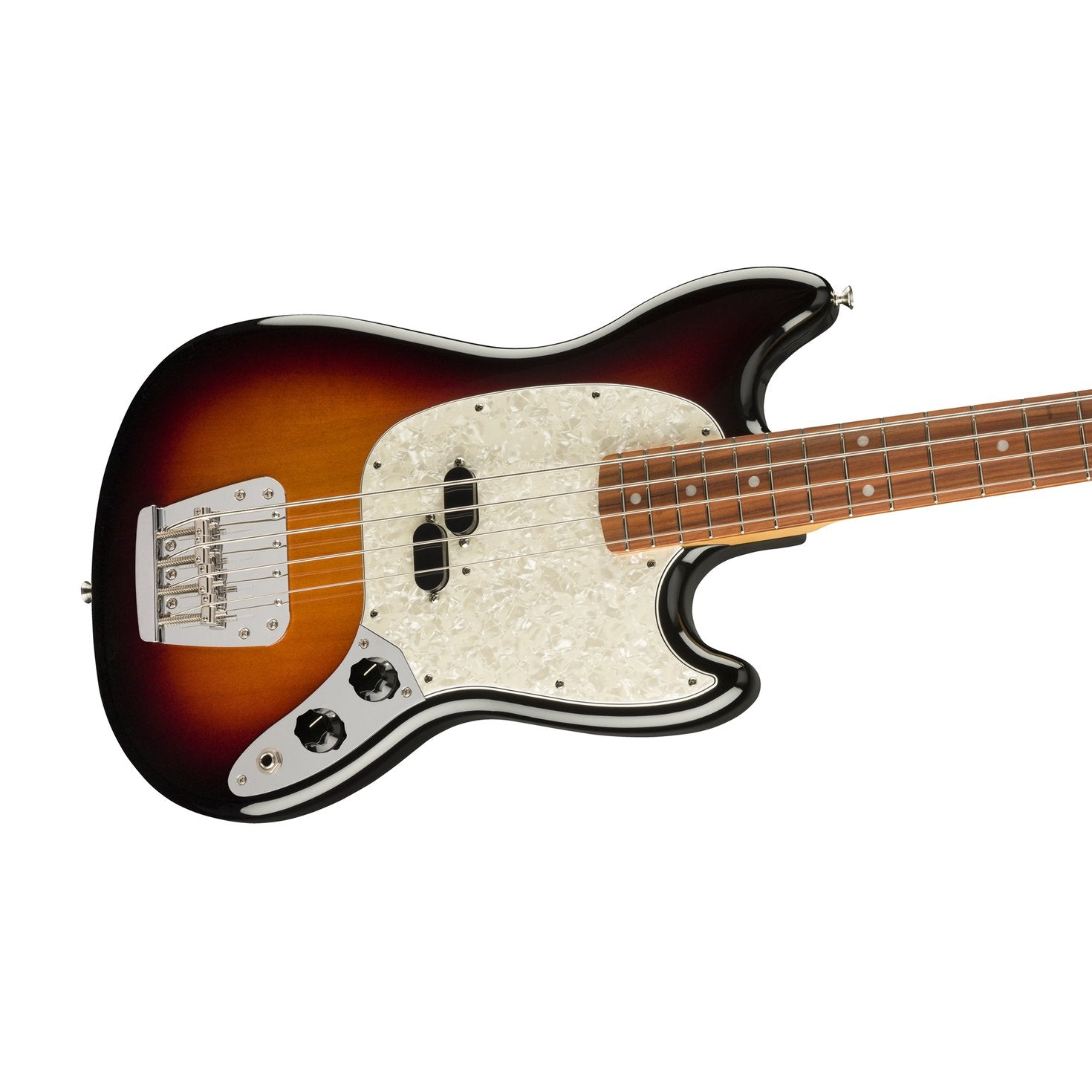 Fender Vintera 60s Mustang Bass Guitar, Pau Ferro FB, 3-Tone Sunburst, FENDER, BASS GUITAR, fender-bass-guitar-f03-014-9653-300, ZOSO MUSIC SDN BHD