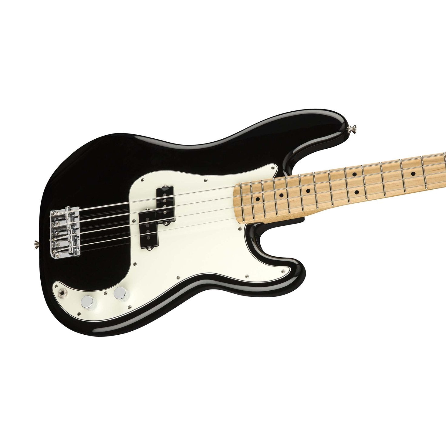 Fender Player Precision Bass Guitar, Maple FB, Black, FENDER, BASS GUITAR, fender-bass-guitar-f03-014-9802-506, ZOSO MUSIC SDN BHD