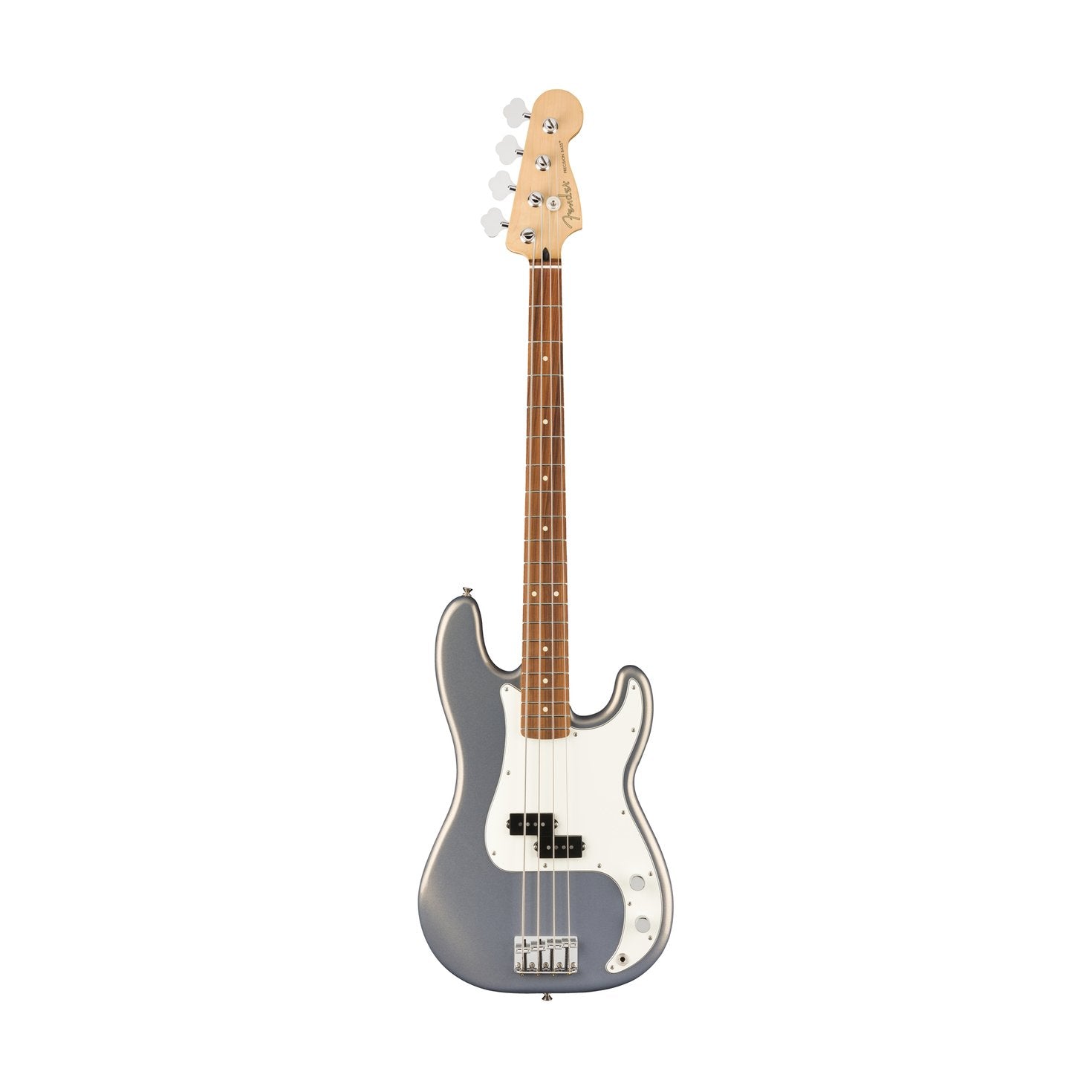 Fender Player Precision Bass Guitar, Pau Ferro FB, Silver, FENDER, BASS GUITAR, fender-bass-guitar-f03-014-9803-581, ZOSO MUSIC SDN BHD
