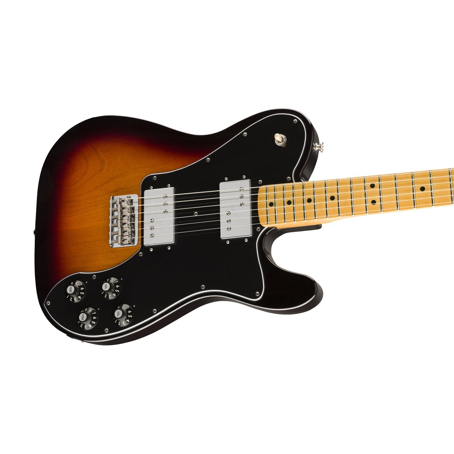 Fender Vintera 70s Telecaster Deluxe Electric Guitar, Maple FB, 3-Tone Sunburst, FENDER, ELECTRIC GUITAR, fender-eletric-guitar-f03-014-9812-300, ZOSO MUSIC SDN BHD