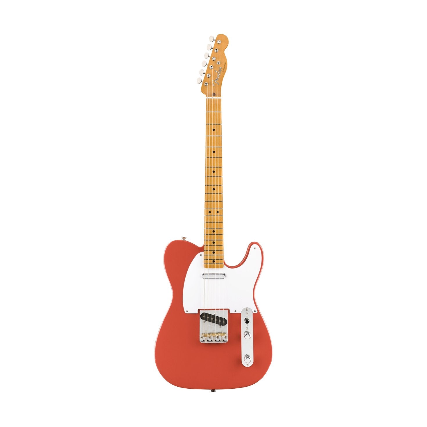 Fender Vintera 50s Telecaster Electric Guitar, Maple FB, Fiesta Red, FENDER, ELECTRIC GUITAR, fender-eletric-guitar-f03-014-9852-340, ZOSO MUSIC SDN BHD