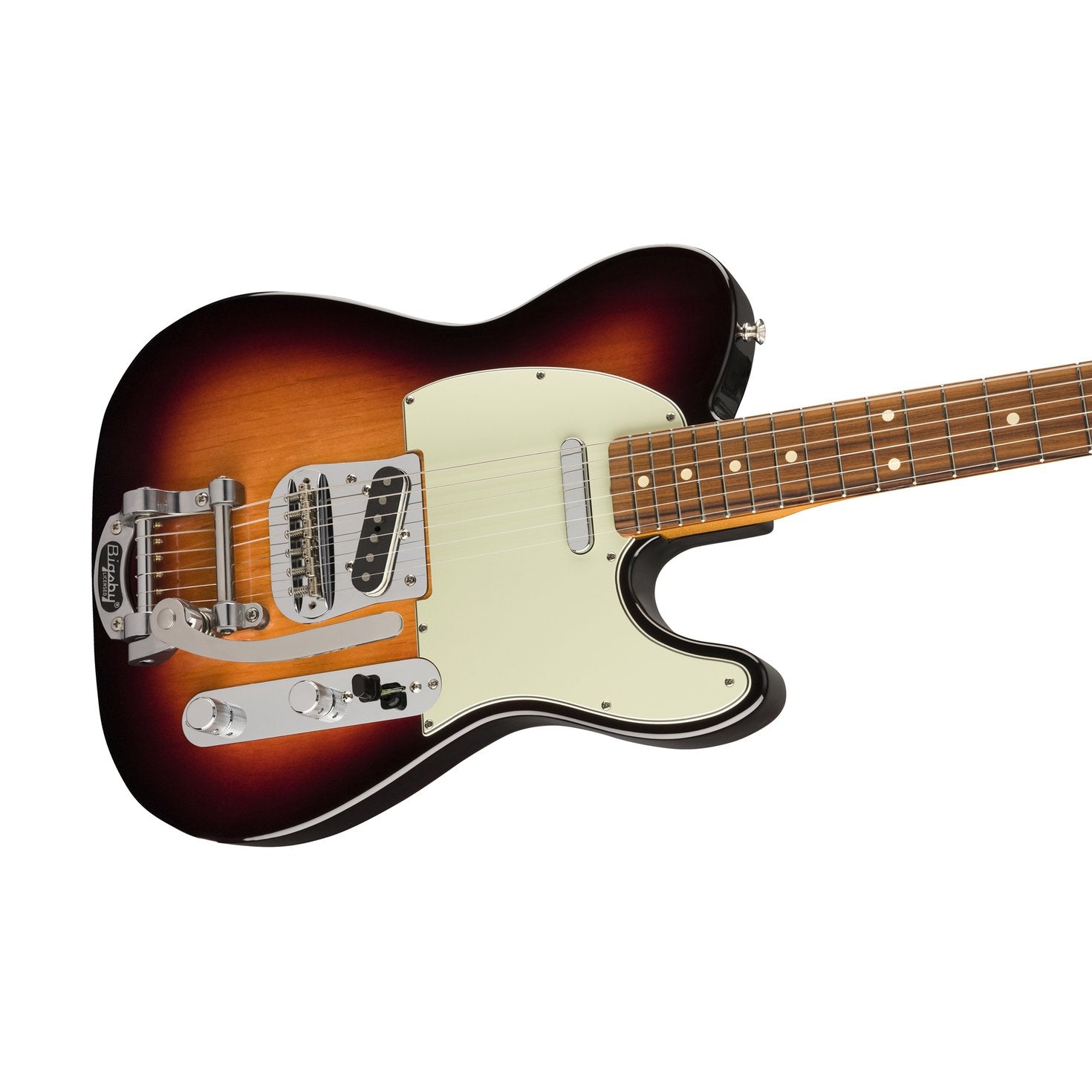 Fender Vintera 60s Telecaster Electric Guitar w/Bigsby, Pau Ferro FB, 3-Tone Sunburst, FENDER, ELECTRIC GUITAR, fender-eletric-guitar-f03-014-9883-300, ZOSO MUSIC SDN BHD