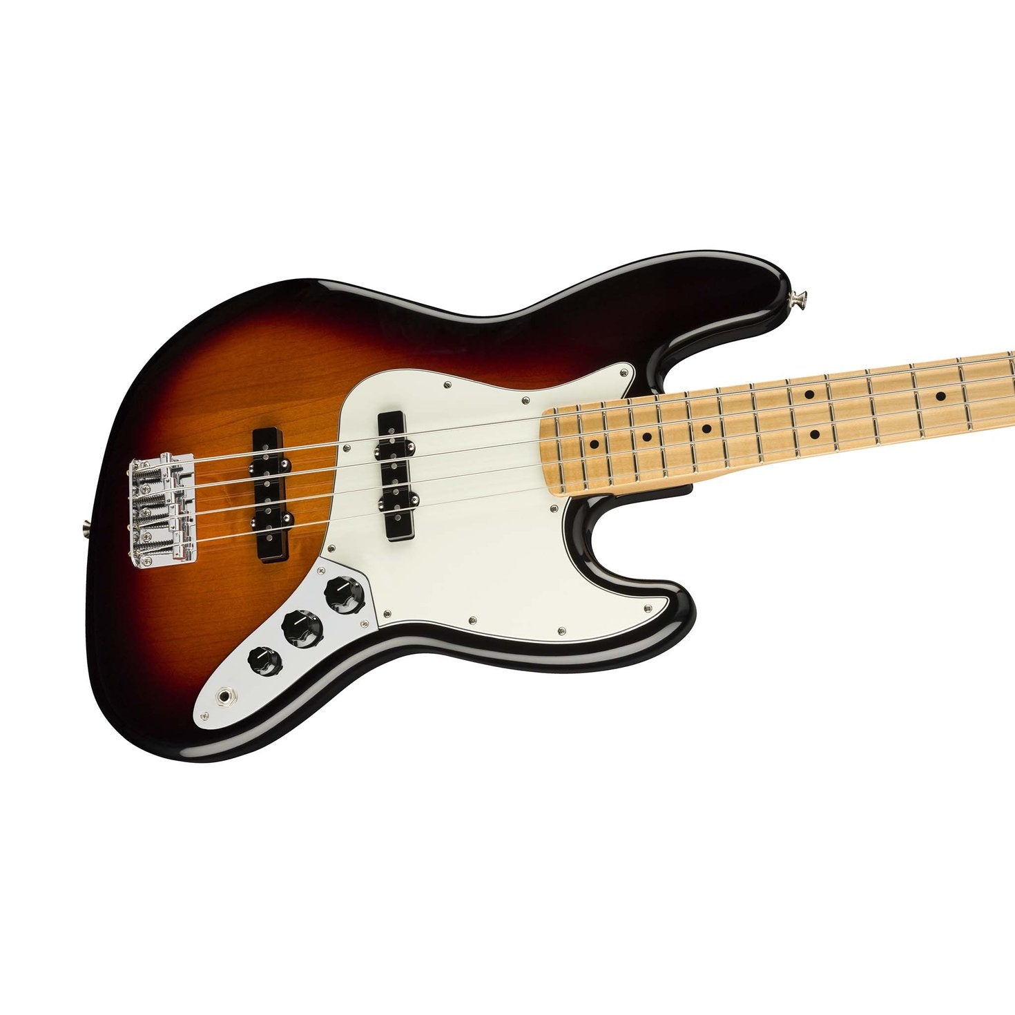 Fender Player Jazz Bass Guitar, Maple FB, 3-Tone Sunburst, FENDER, BASS GUITAR, fender-bass-guitar-f03-014-9902-500, ZOSO MUSIC SDN BHD