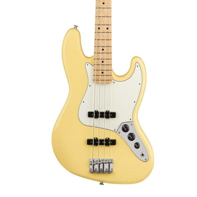 Fender Player Jazz Bass Guitar, Maple FB Buttercream, FENDER, BASS GUITAR, fender-bass-guitar-f03-014-9902-534, ZOSO MUSIC SDN BHD