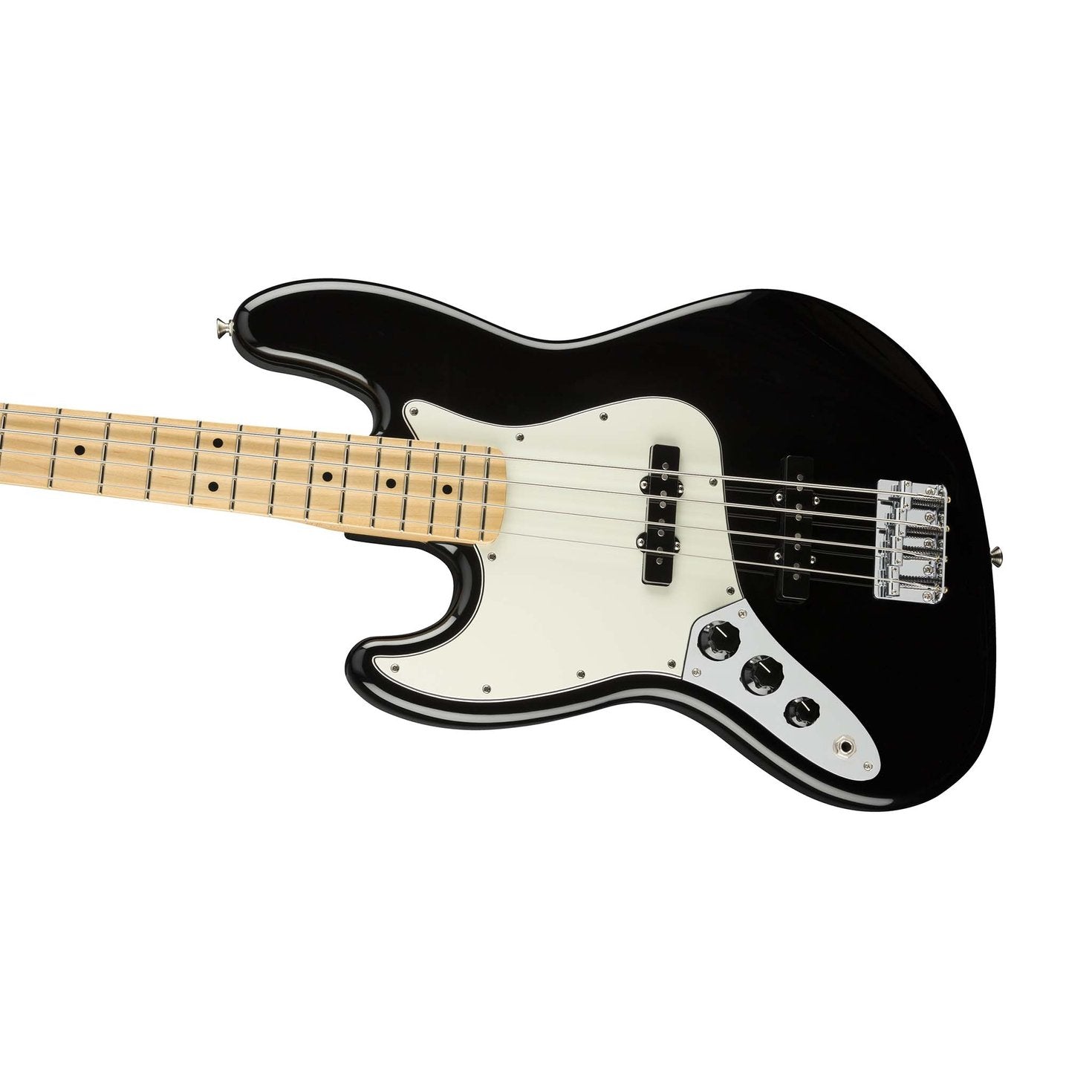 Fender Player Jazz Bass Left-Handed Guitar, Maple FB, Black, FENDER, BASS GUITAR, fender-bass-guitar-f03-014-9922-506, ZOSO MUSIC SDN BHD