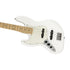 Fender Player Jazz Bass Left-Handed Guitar, Maple FB, Polar White, FENDER, BASS GUITAR, fender-bass-guitar-f03-014-9922-515, ZOSO MUSIC SDN BHD