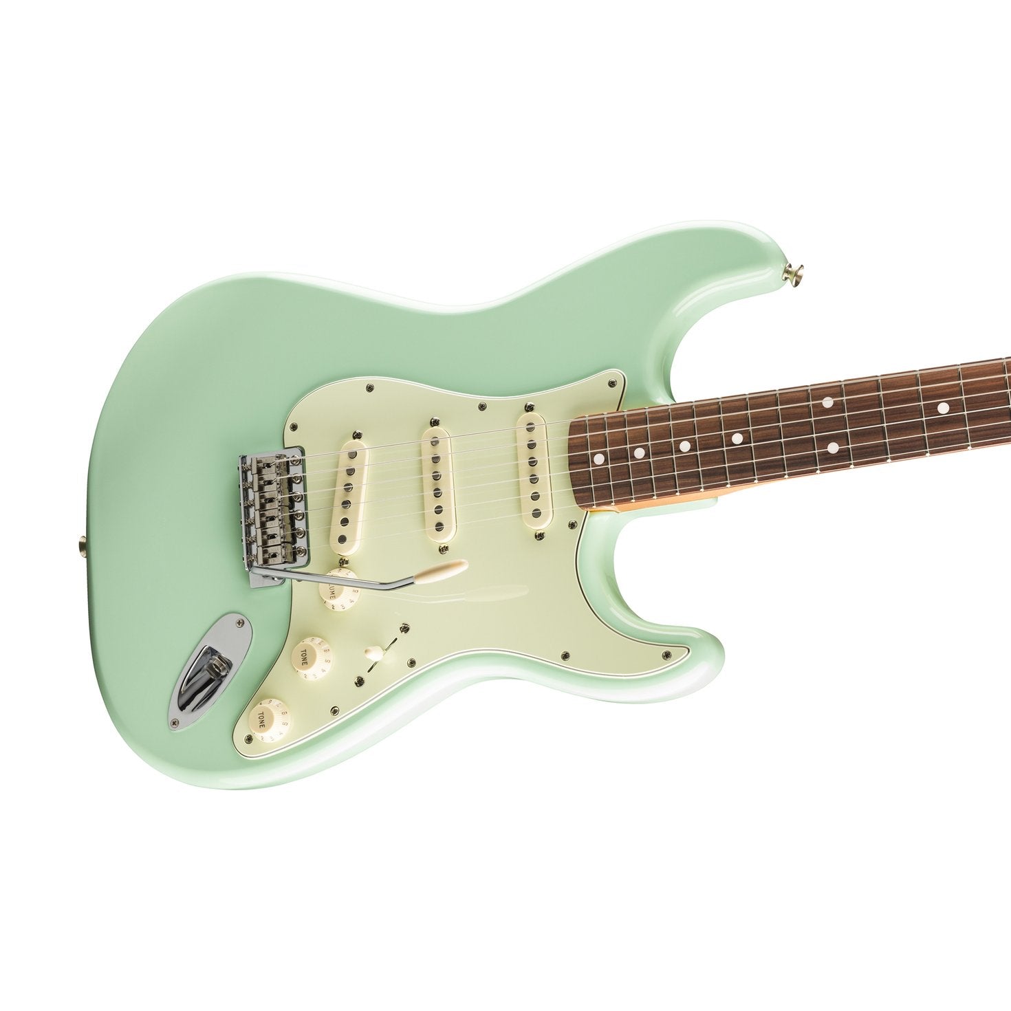 Fender Vintera 60s Stratocaster Electric Guitar, Pau Ferro FB, Surf Green, FENDER, ELECTRIC GUITAR, fender-eletric-guitar-f03-014-9983-357, ZOSO MUSIC SDN BHD