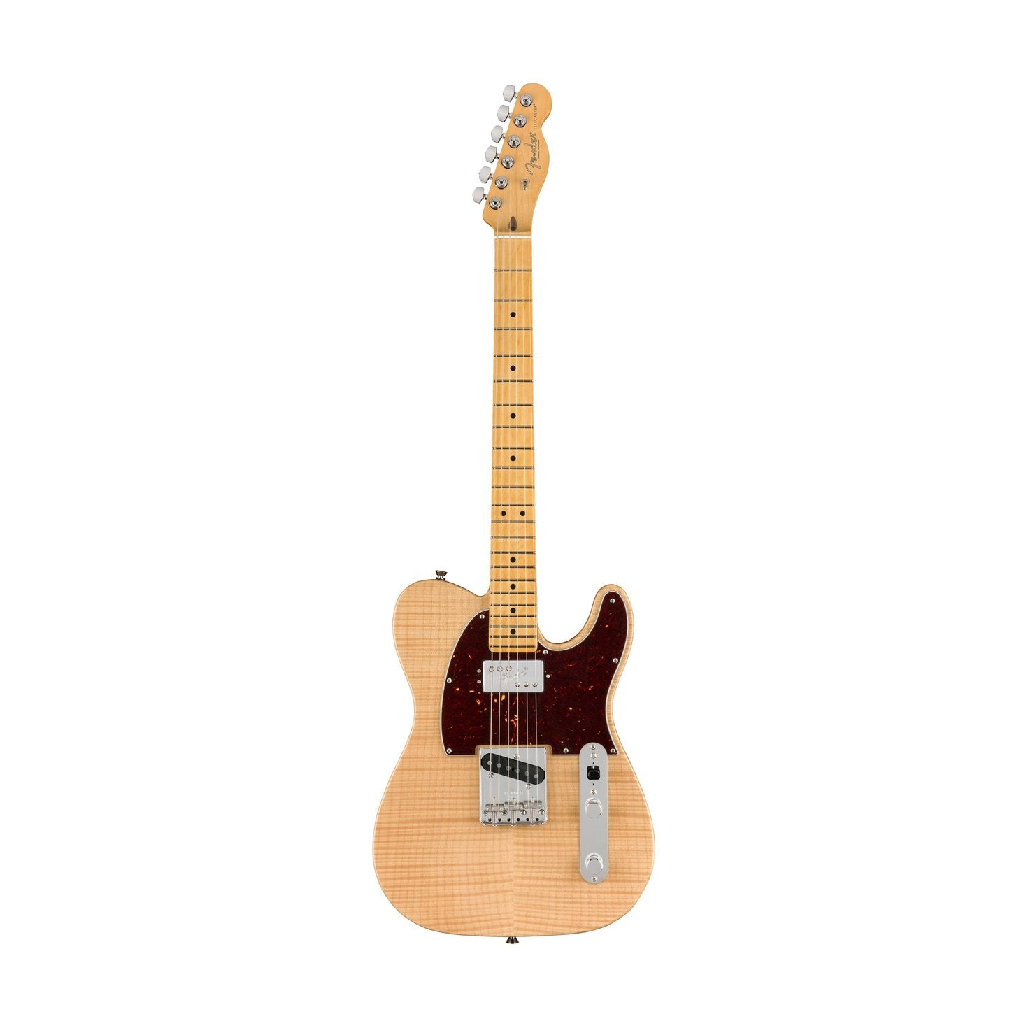 Fender Ltd Ed Rarities Flame Maple Top Chambered Telecaster Telecaster Electric Guitar, Natural, FENDER, ELECTRIC GUITAR, fender-electric-guitar-f03-017-6505-821, ZOSO MUSIC SDN BHD