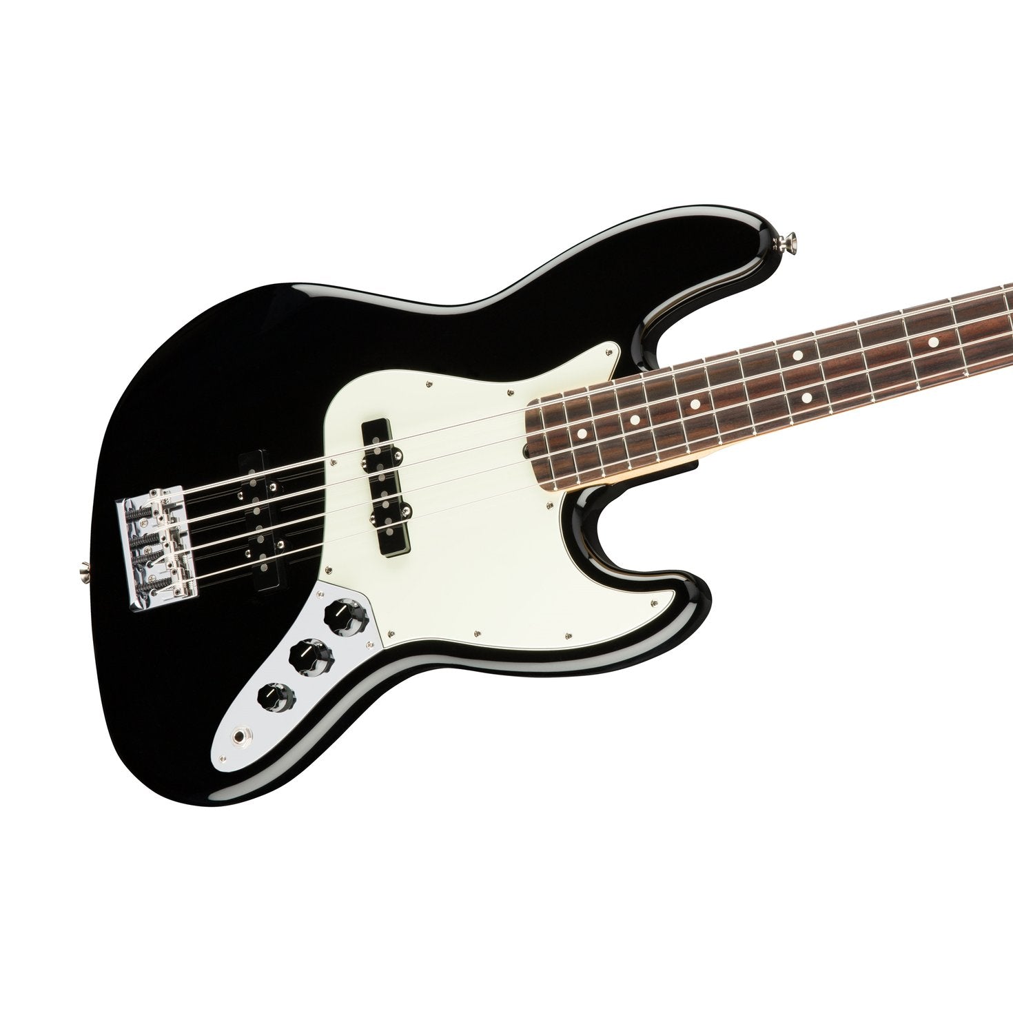 Fender American Professional Jazz Bass Guitar, Rosewood FB, Black, FENDER, BASS GUITAR, fender-bass-guitar-f03-019-3900-706, ZOSO MUSIC SDN BHD
