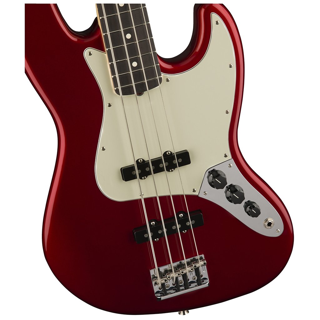 Fender American Professional Jazz Bass Guitar, Rosewood FB, Candy Apple Red, FENDER, BASS GUITAR, fender-bass-guitar-f03-019-3900-709, ZOSO MUSIC SDN BHD