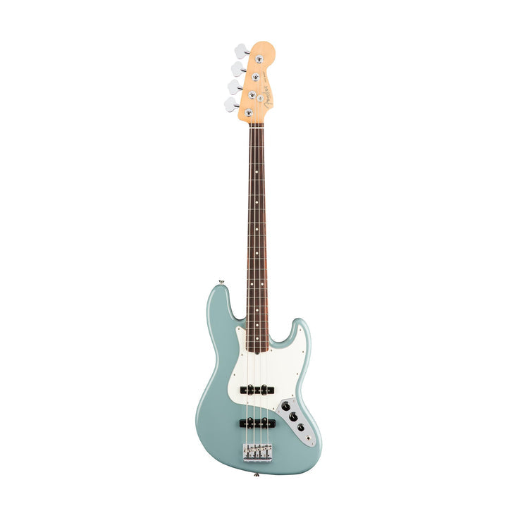 Fender American Professional Jazz Bass Guitar, RW FB, Sonic Gray