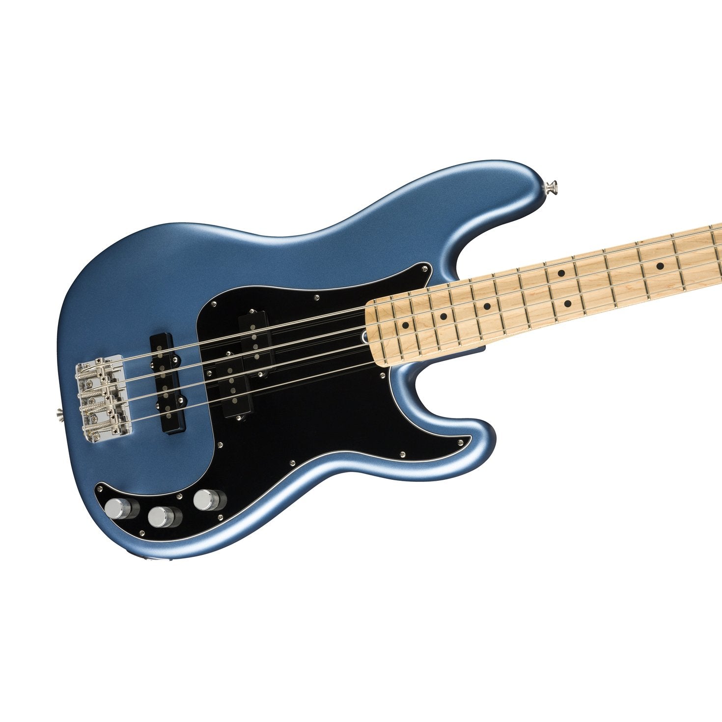Fender American Performer Precision Bass Guitar, Maple FB, Satin Lake Placid Blue, FENDER, BASS GUITAR, fender-bass-guitar-f03-019-8602-302, ZOSO MUSIC SDN BHD