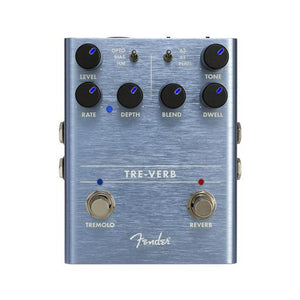 Fender Tre-Verb Tremolo Reverb Guitar Effects Pedal, FENDER, EFFECTS, fender-effects-f03-023-4541-000, ZOSO MUSIC SDN BHD