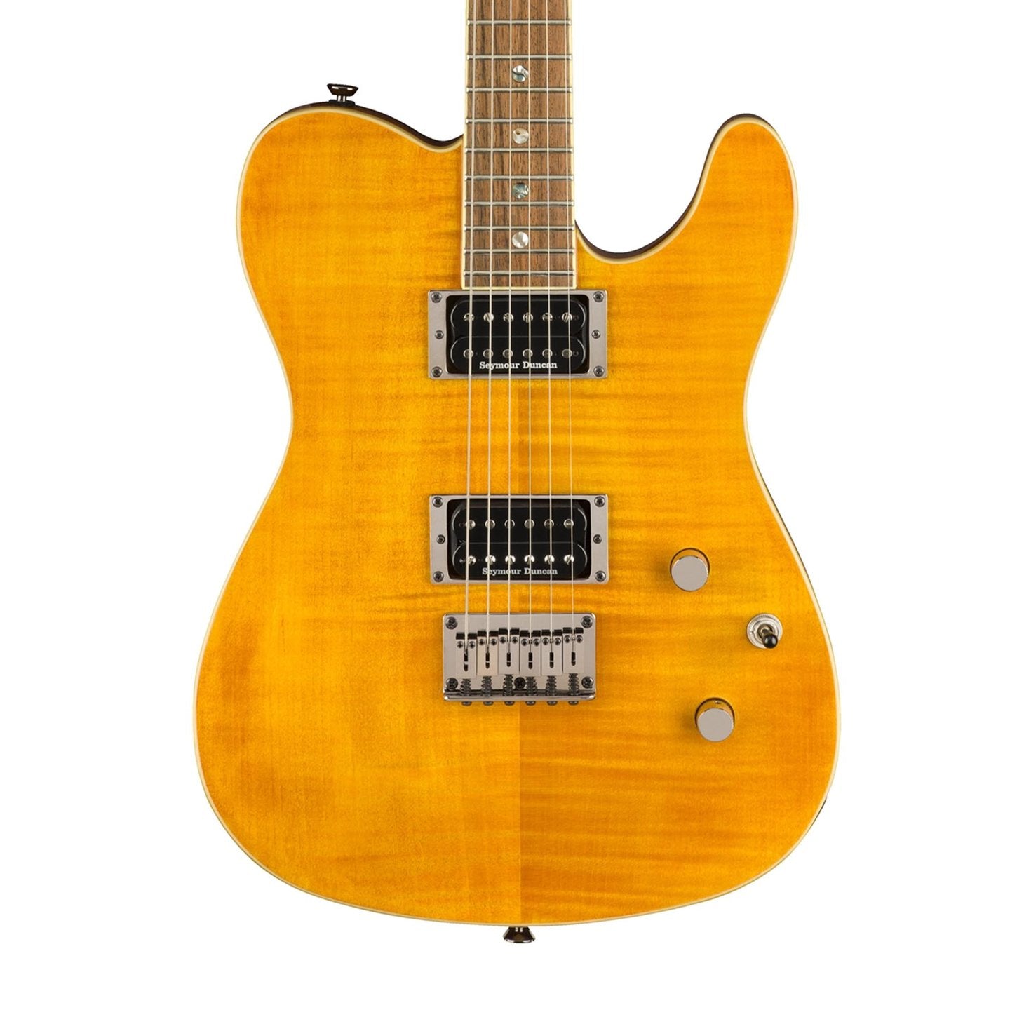 Fender Special Edition Custom Telecaster FMT HH Electric Guitar, Amber, FENDER, ELECTRIC GUITAR, fender-eletric-guitar-f03-026-2004-520, ZOSO MUSIC SDN BHD